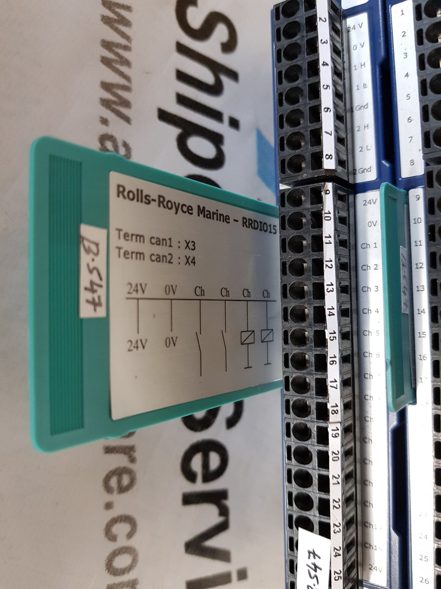 ROLLS-ROYCE MARINE RRRLY8 INTERFACE CARD