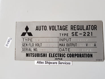 MITSUBISHI AUTO VOLTAGE REGULATOR SE-221