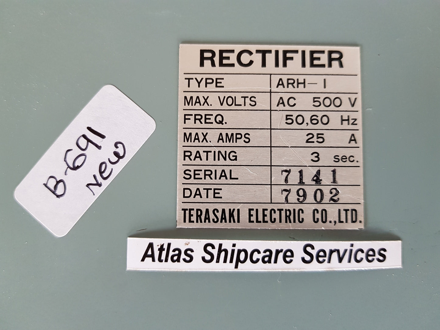 TERASAKI RECTIFIER ARH-1