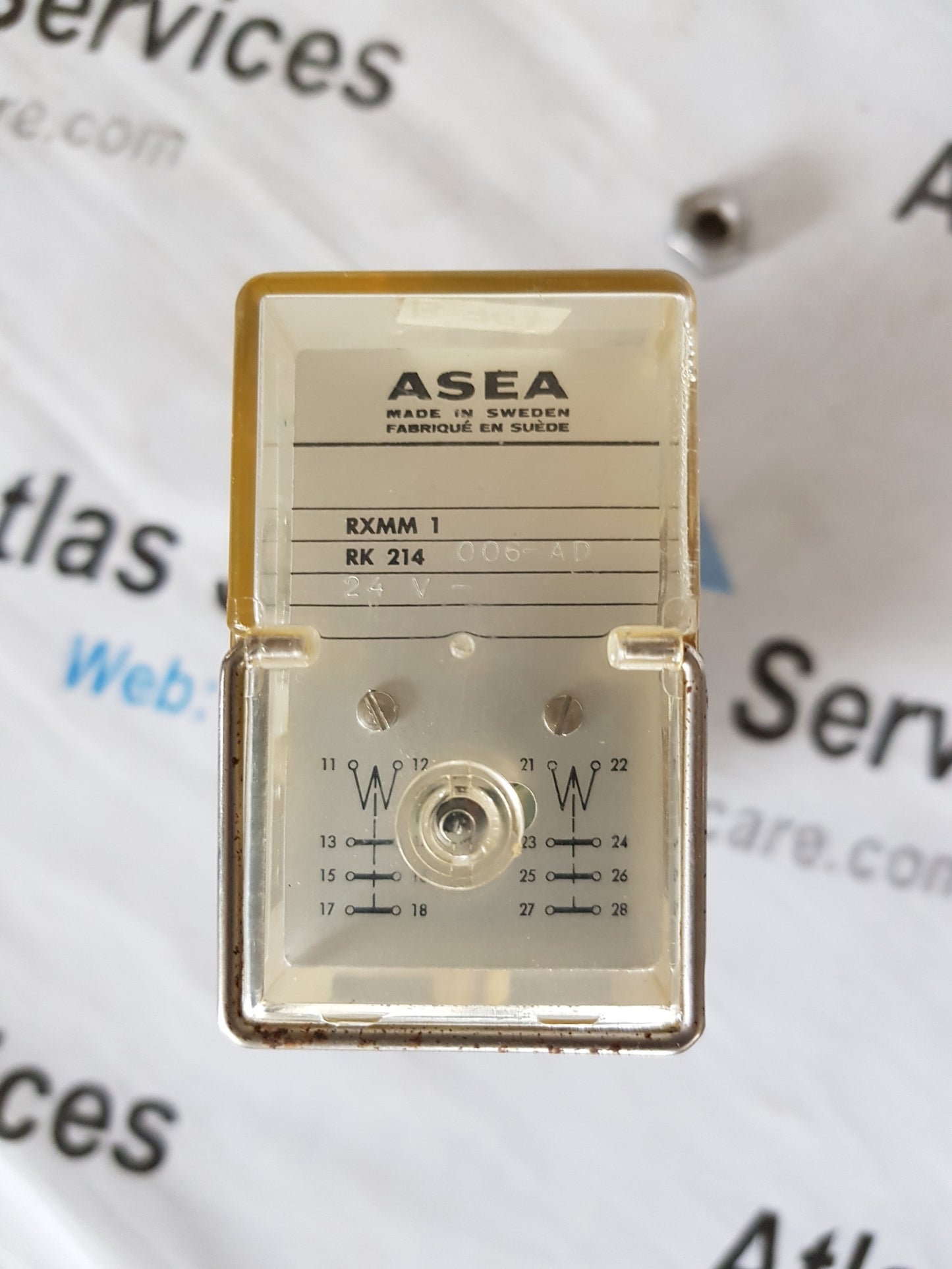 ASEA RX33 1 RK 214 006 AD 24V RELAY