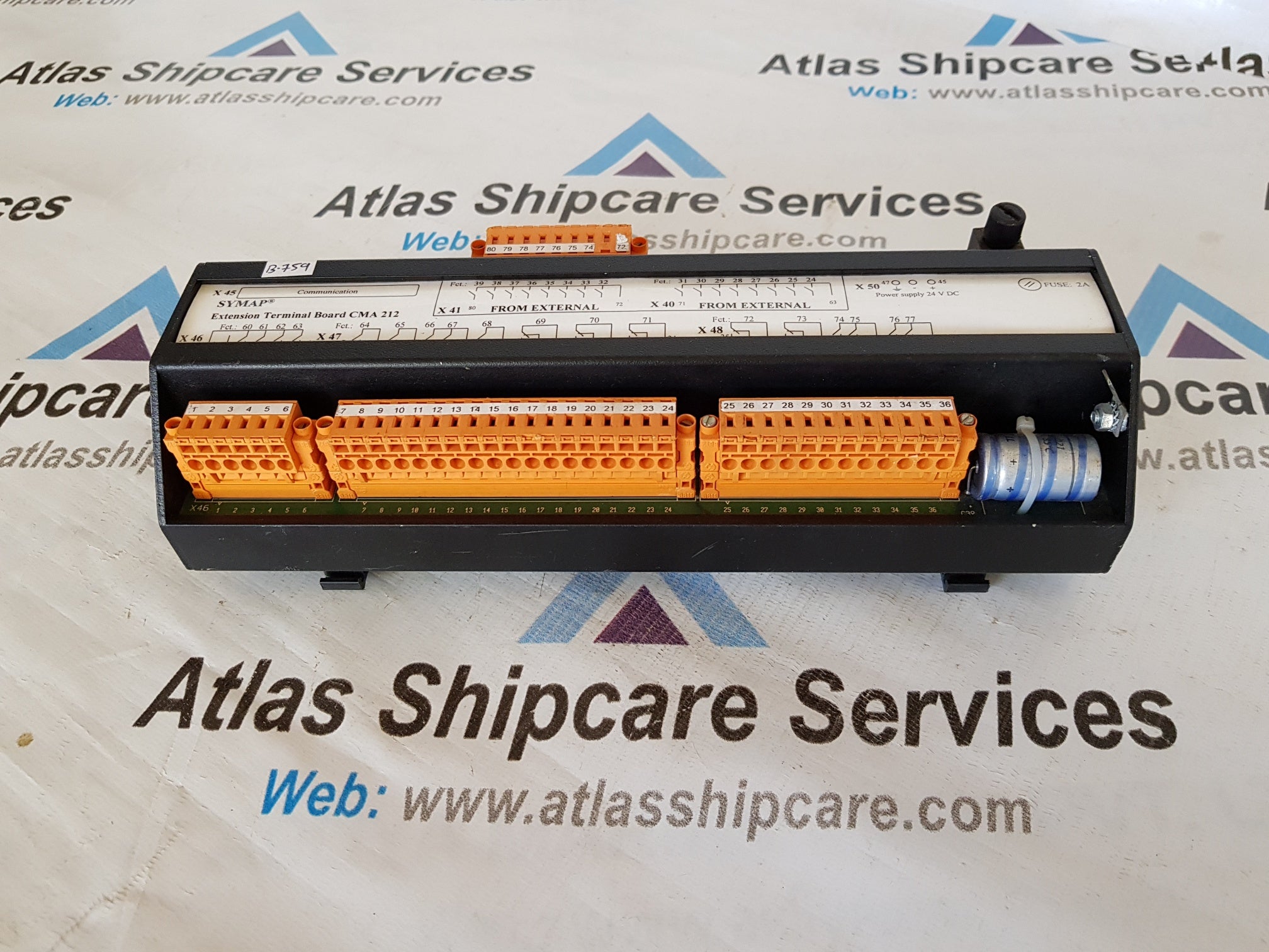 SYMAP EXTENSION TERMINAL BOARD CMA 212 – Atlas Shipcare Services