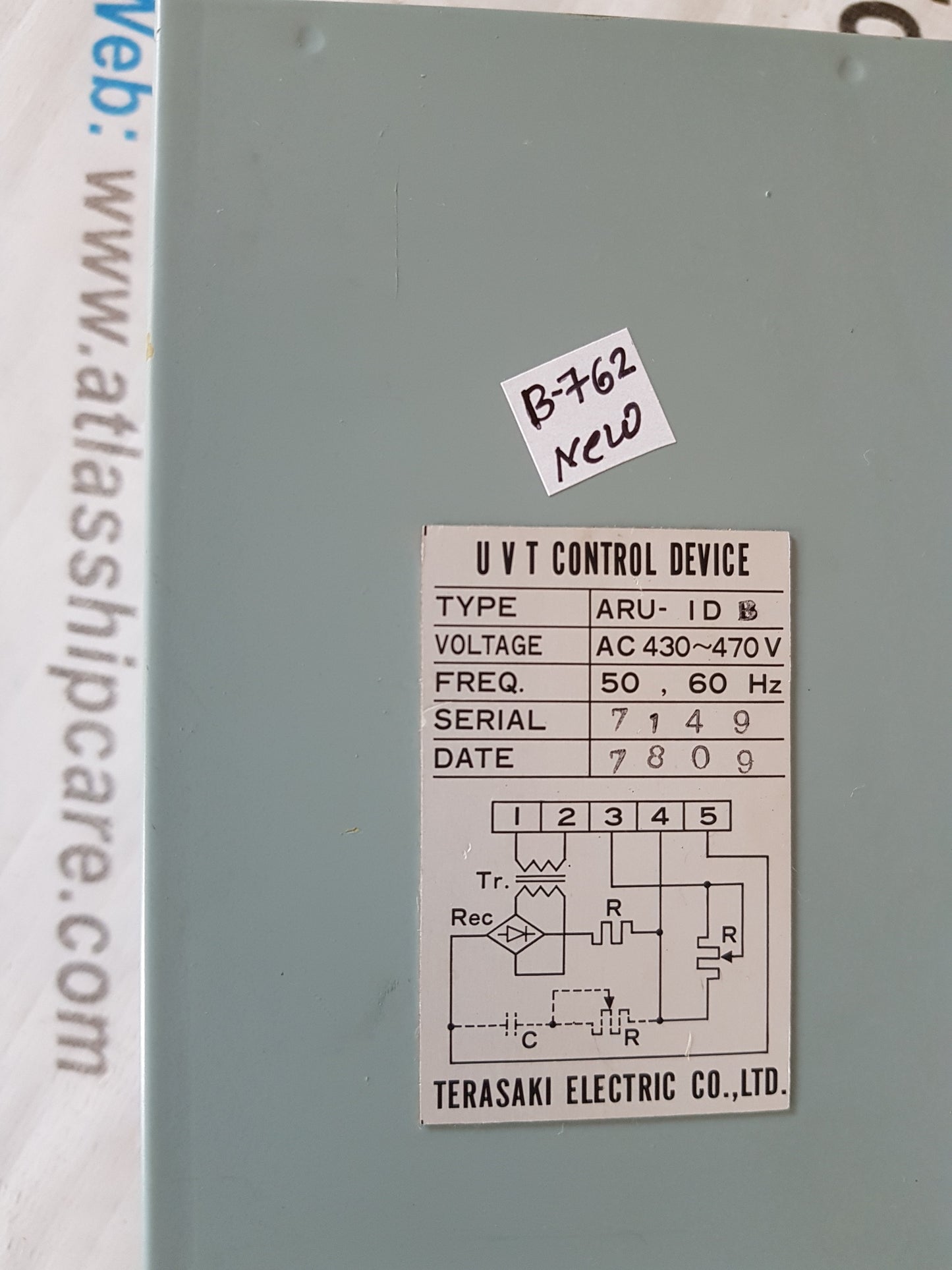 TERASAKI UVT CONTROL DEVICE ARU-1DB