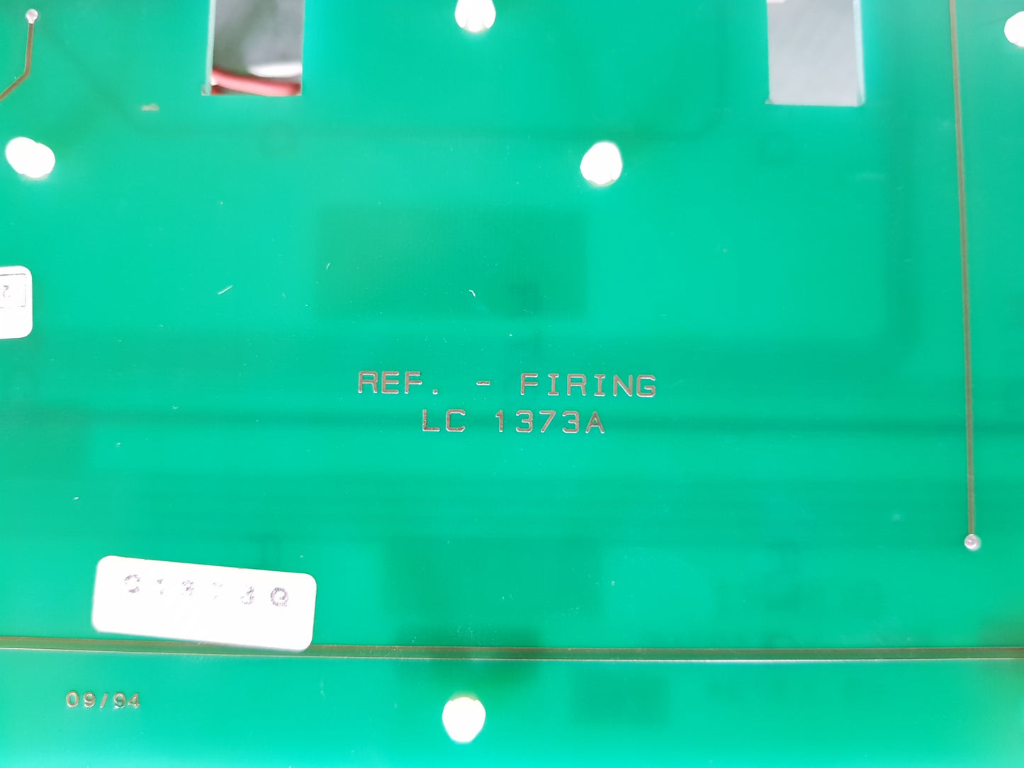 BORRI REF FIRING CS 1373A PCB CIRCUIT