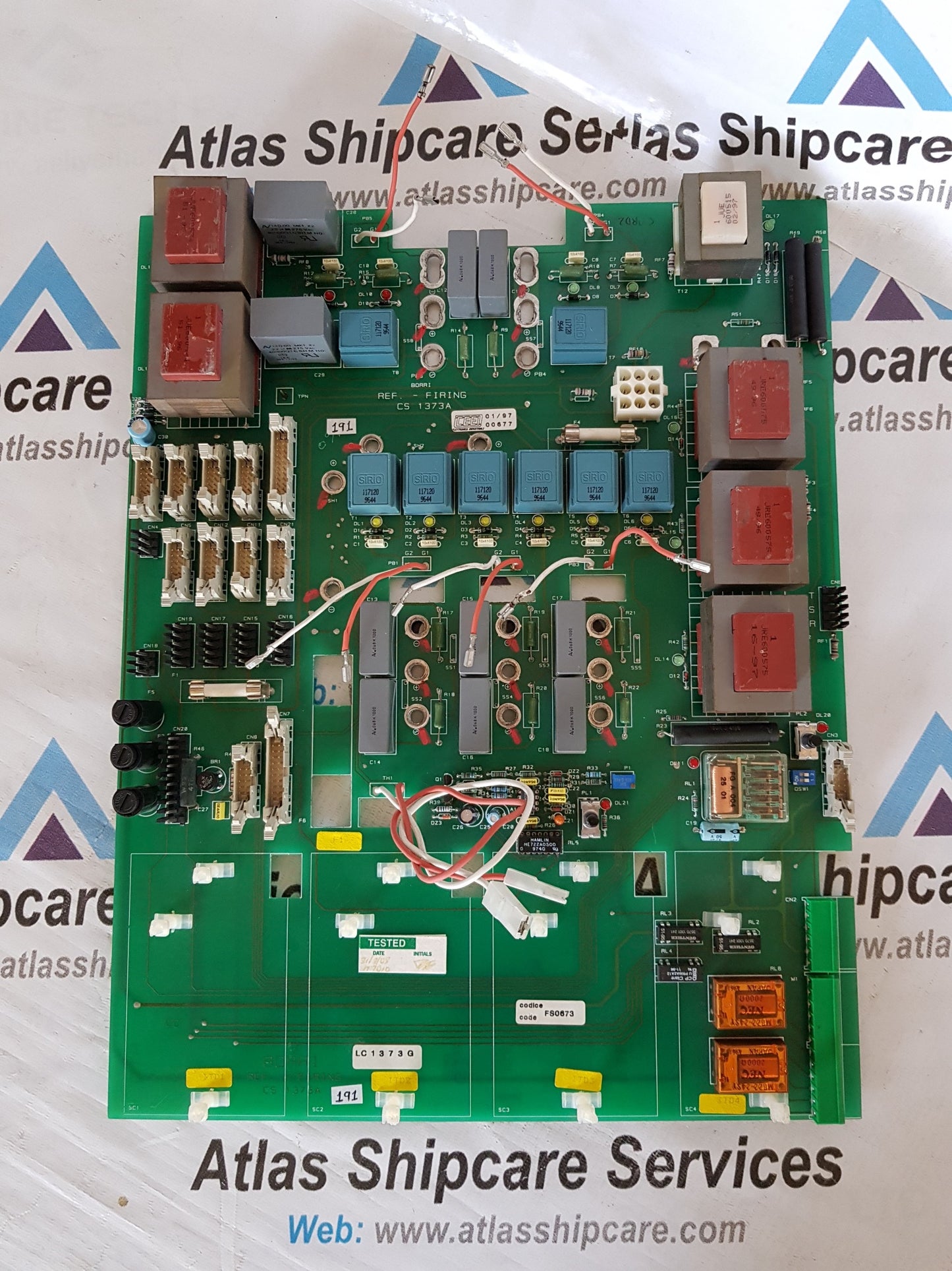 BORRI REF FIRING CS 1373A PCB CIRCUIT