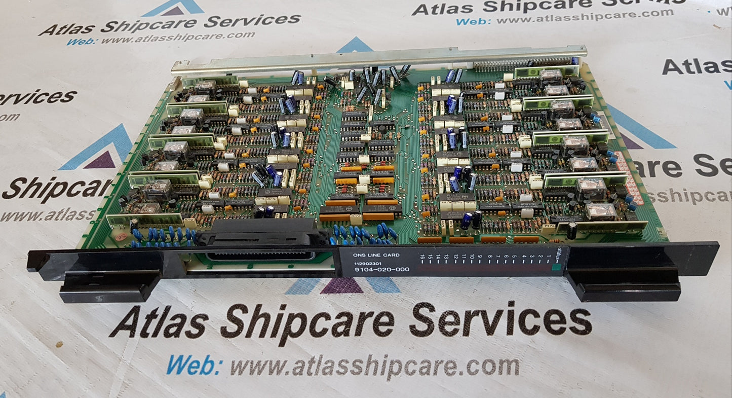 MITEL 9104-020-000 ONS LINE CARD