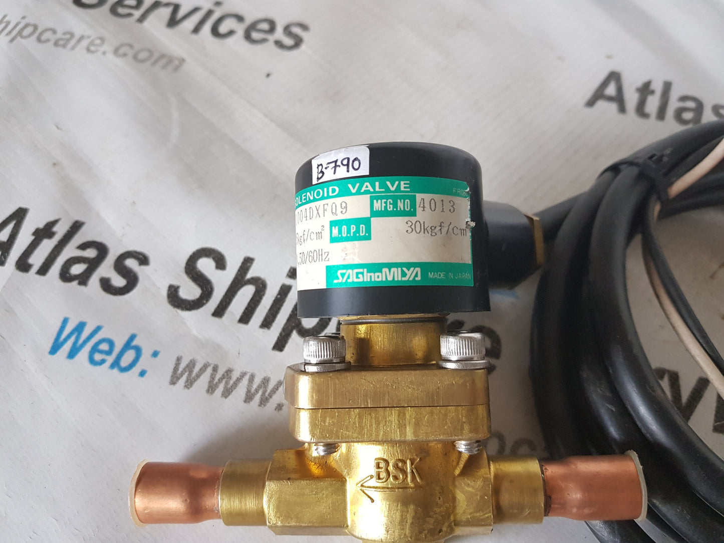 SAGLNOMIYA SEV-1004DXFQ9 SOLENOID VALVE