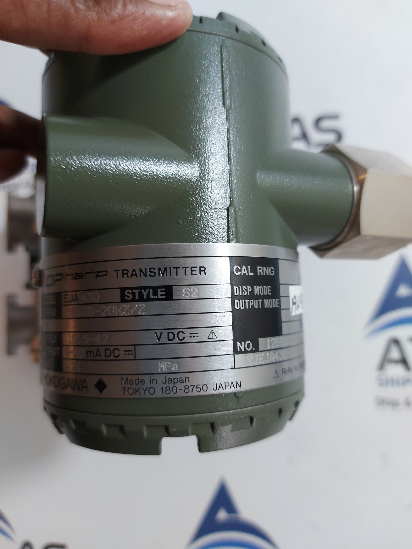 YOKOGAWA EJA430 PRESSURE TRANSMITTER EJA430-DBS2B-20NZ/Z