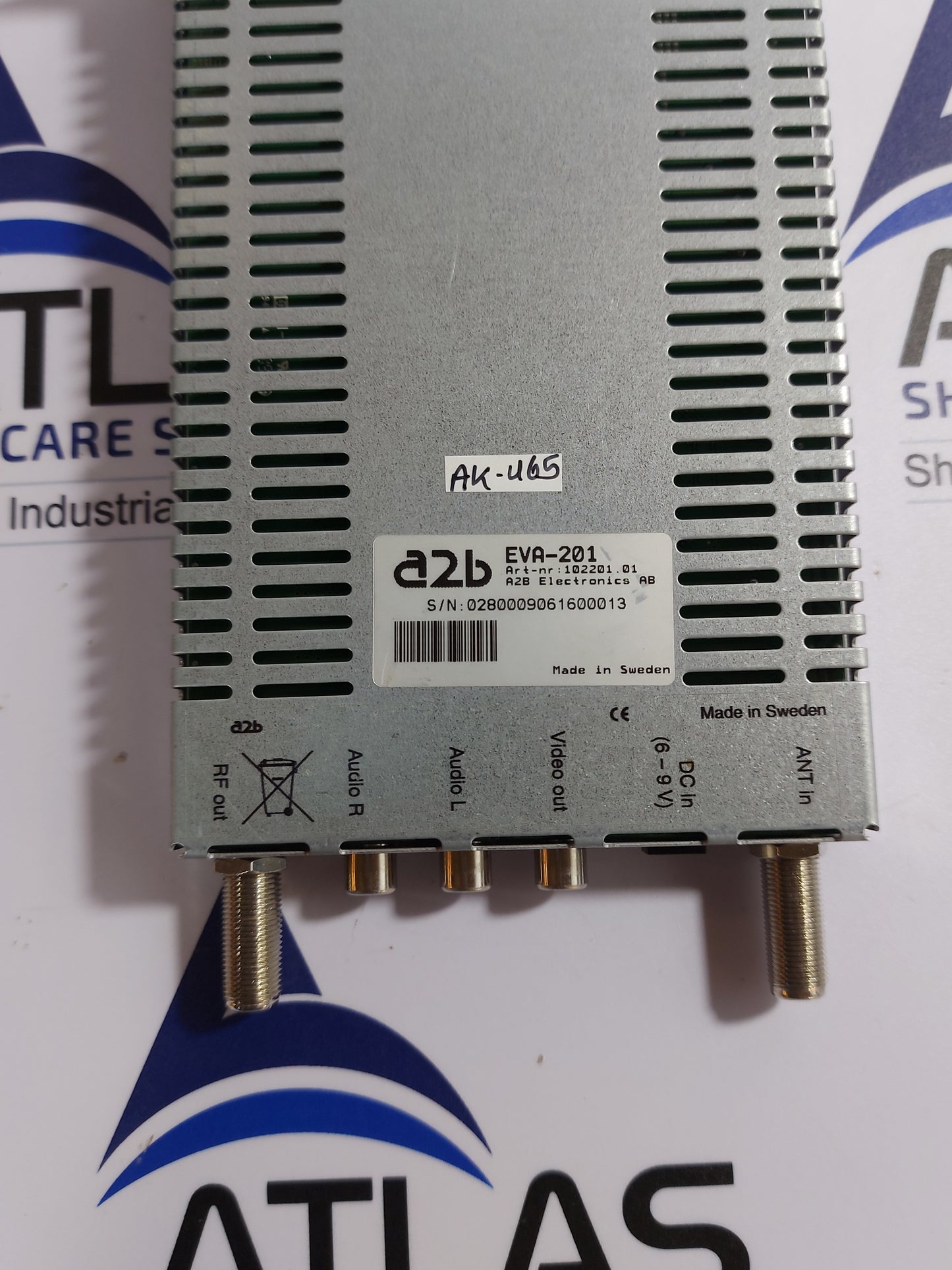 A2B EVA-201 CATV VSB MODULATOR RADIO