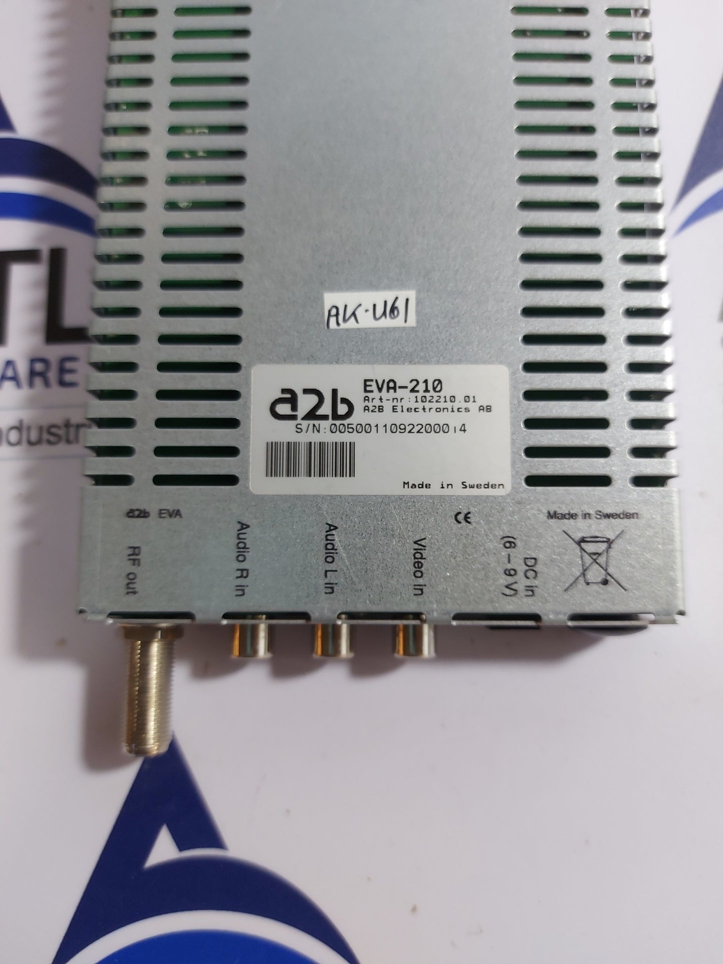 A2B EVA-210 CATV VSB MODULATOR NICAM