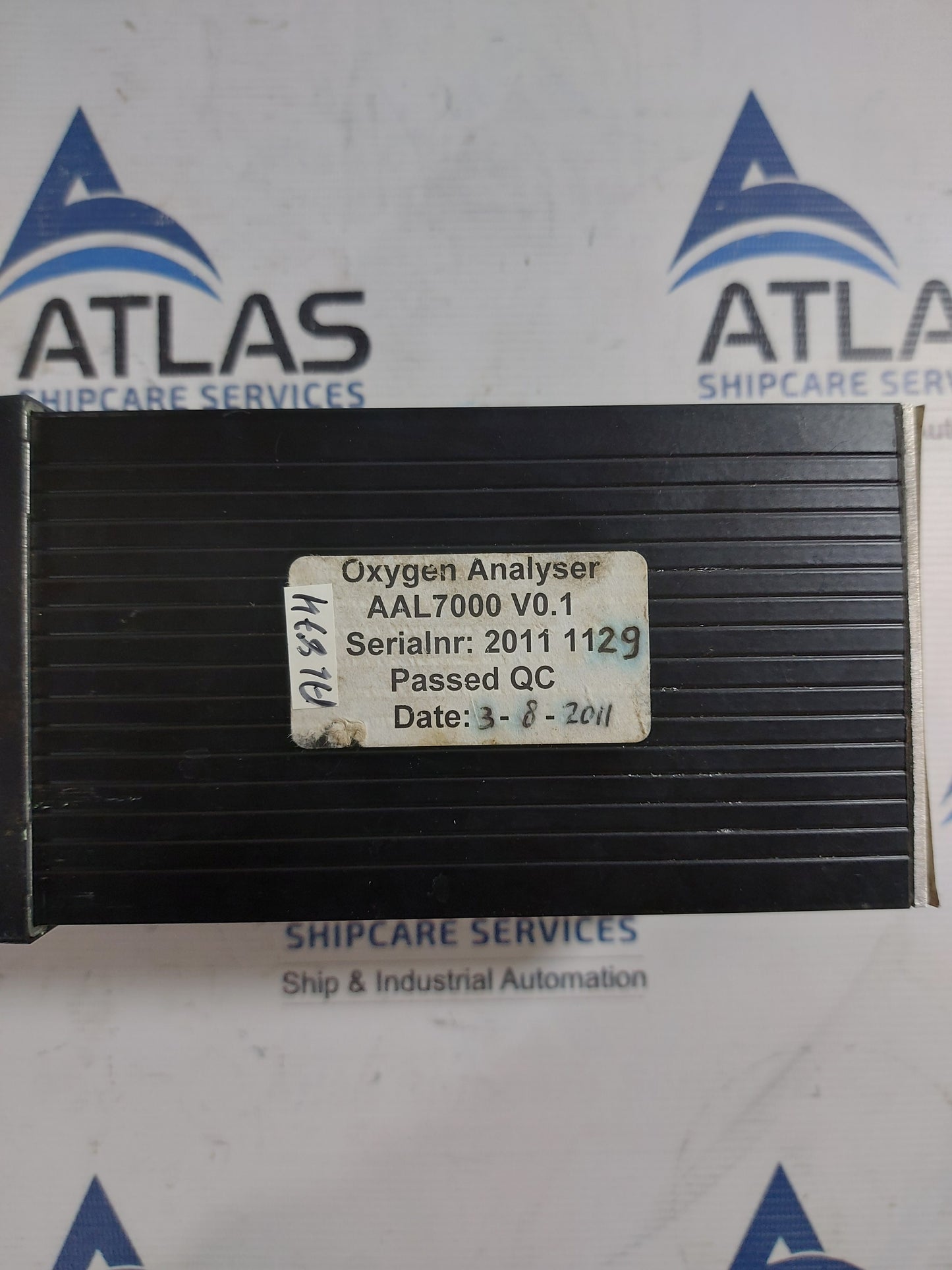 AALBORG INDUSTRIES AAL7000 OXYGEN ANALYSER V0.1