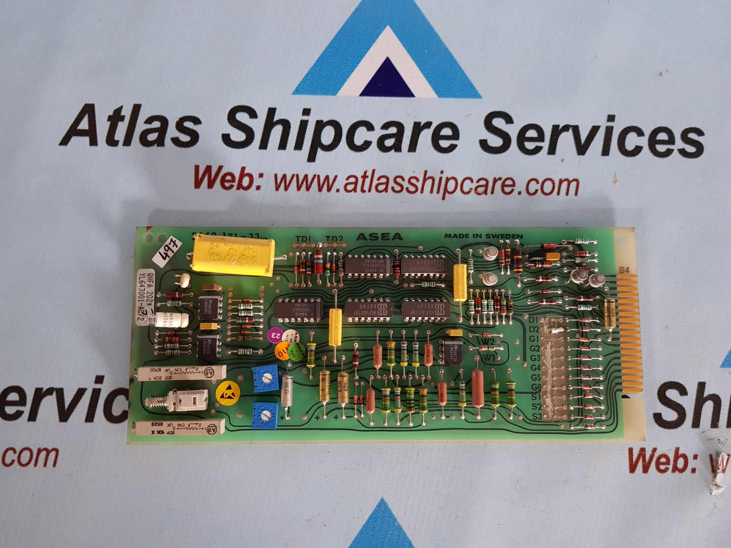 ABB-ASEA 2668 171-33/3 CIRCUIT BOARD