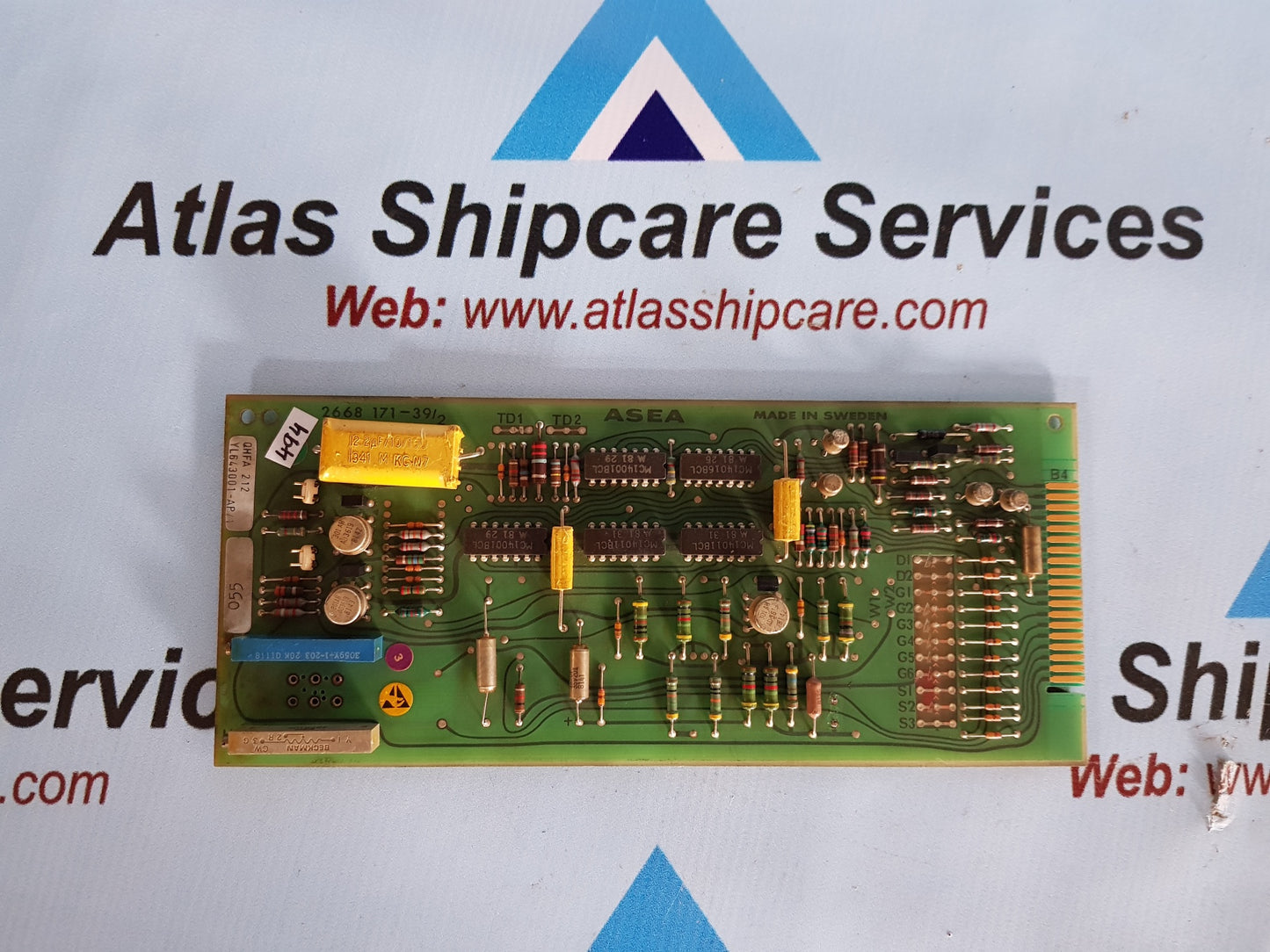 ABB-ASEA 2668 171-39/2 DETECTOR BOARD