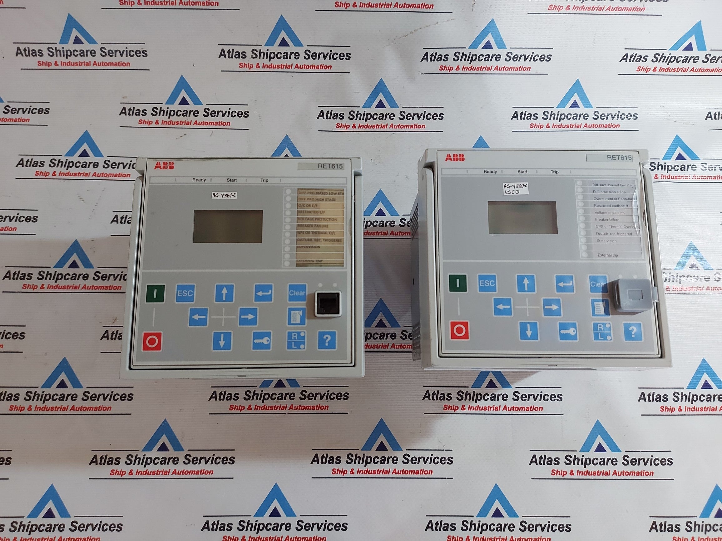 ABB RET615 TRANSFORMER PROTECTION AND CONTROL RELAY – Atlas Shipcare ...