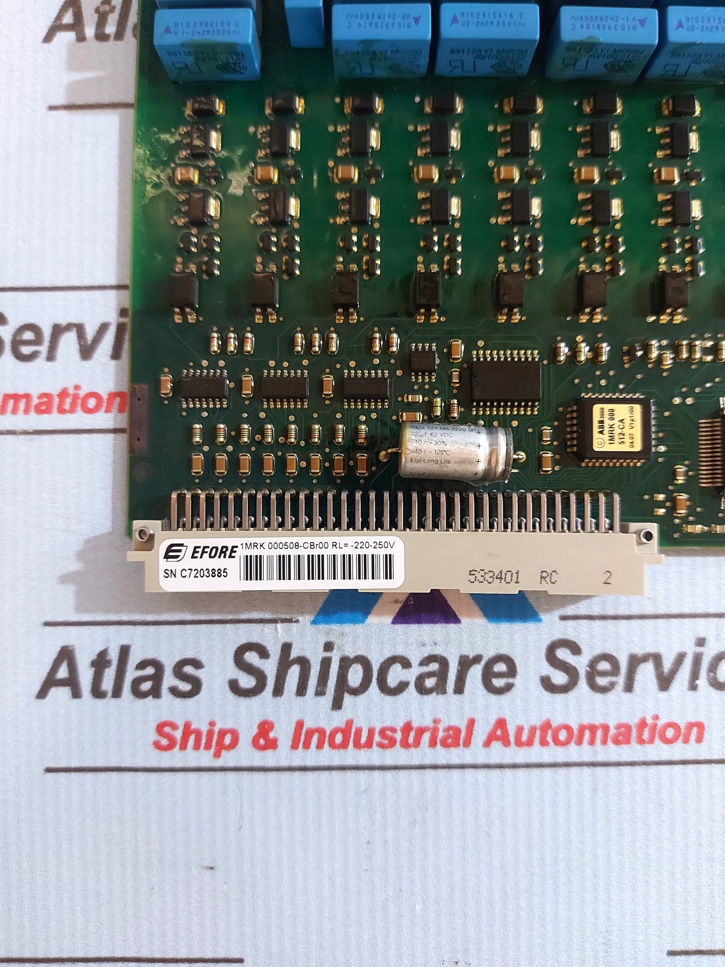 ABB 1MRK000005-392 CONTROL SYSTEM INPUT CARD 1MRK000508-CBr00