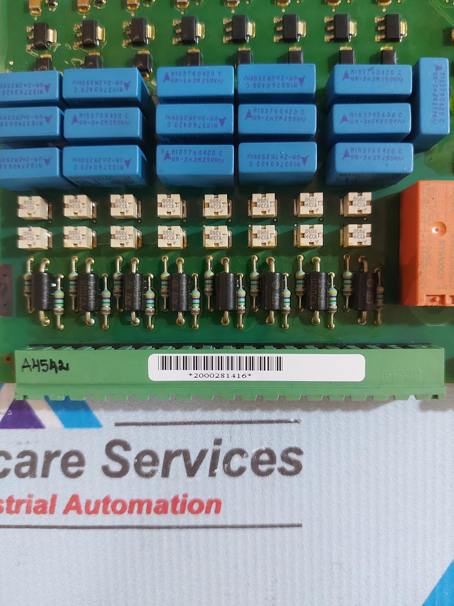 ABB 1MRK000005-396 1MRK000173-CCr00 CONTROL BOARD