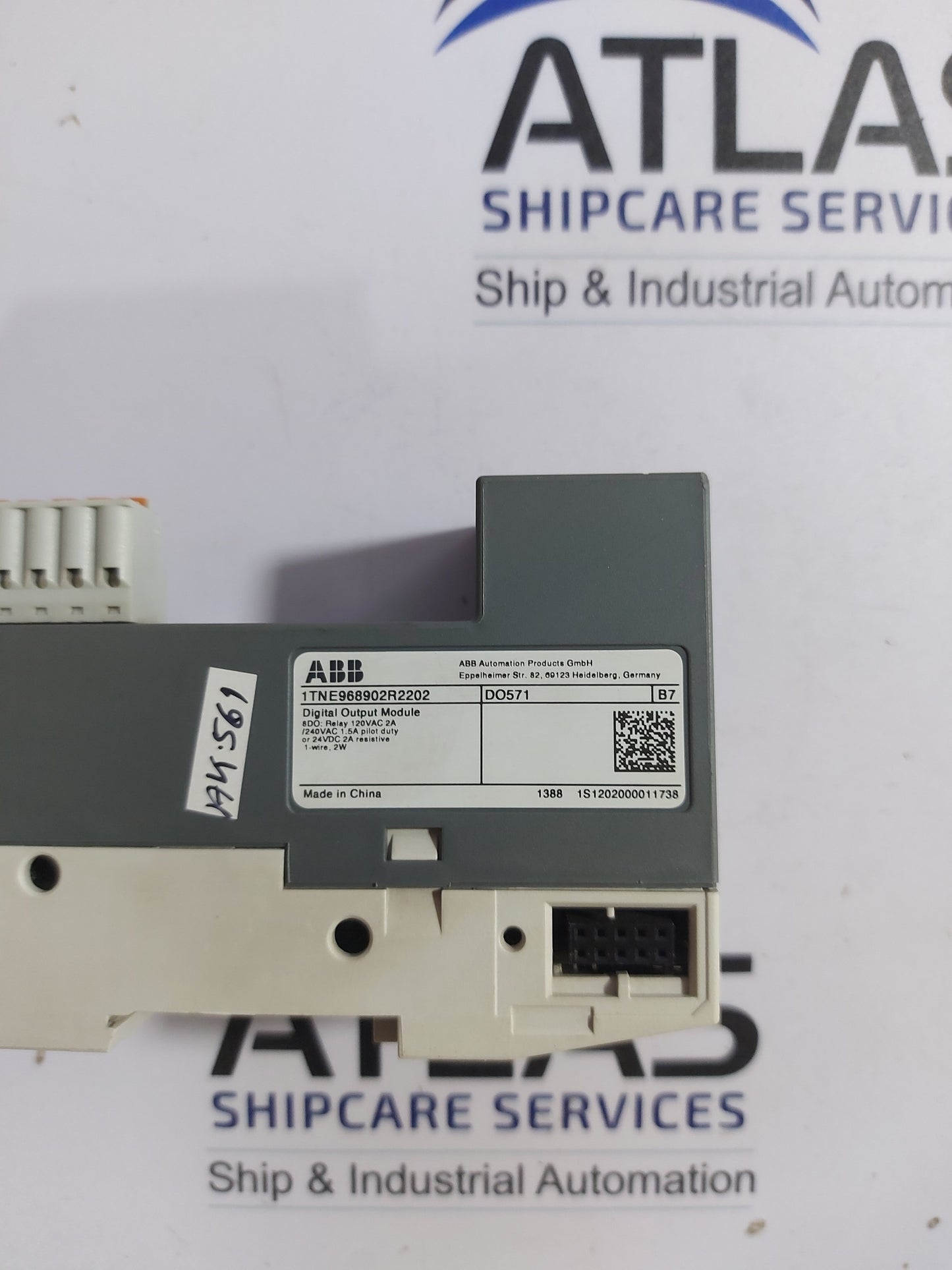ABB 1TNE968902R2202 DIGTAL OUTPUT MODULE DO571 120VAC 2A/240VAC