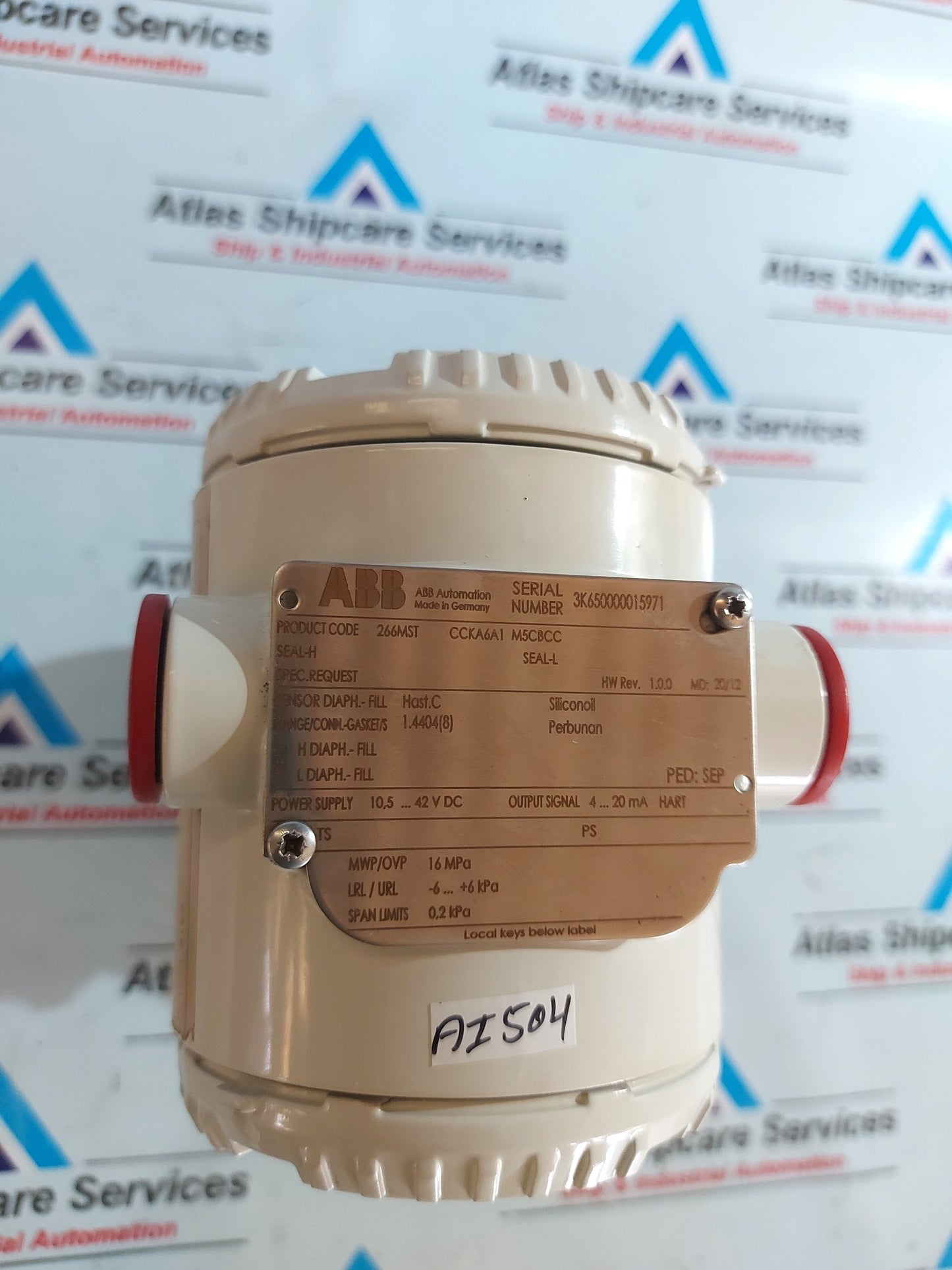 ABB 2600T DIFFERENTIAL PRESSURE TRANSMITTER