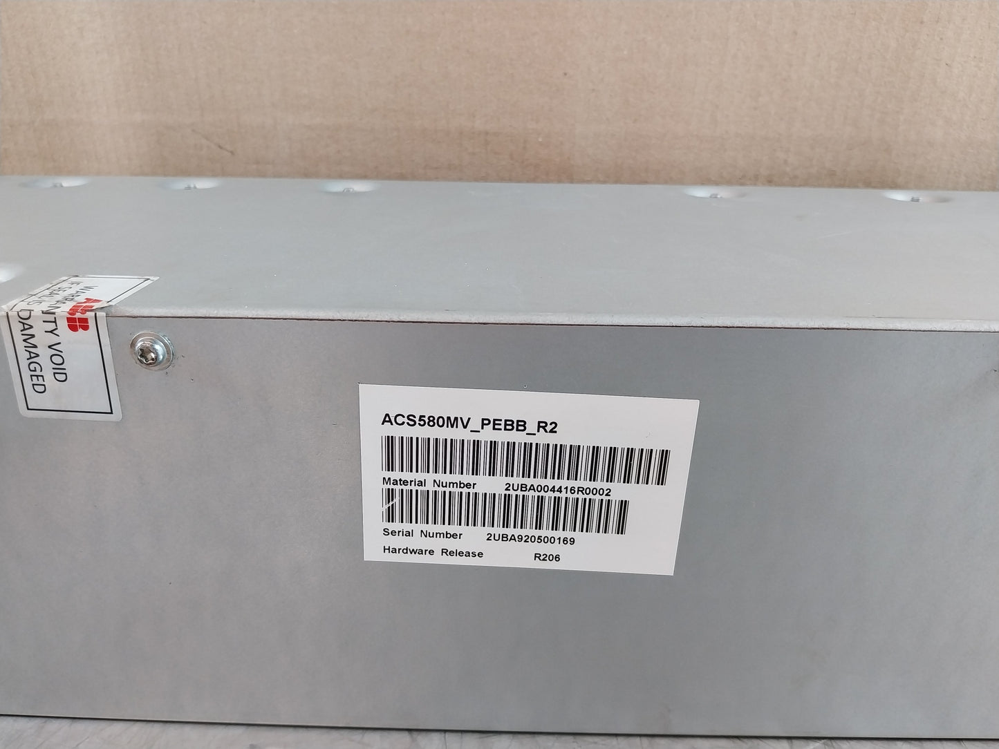 ABB ACS580MV_PEBB_R2 POWER MODULE VARIABLE FREQUENCY DRIVE