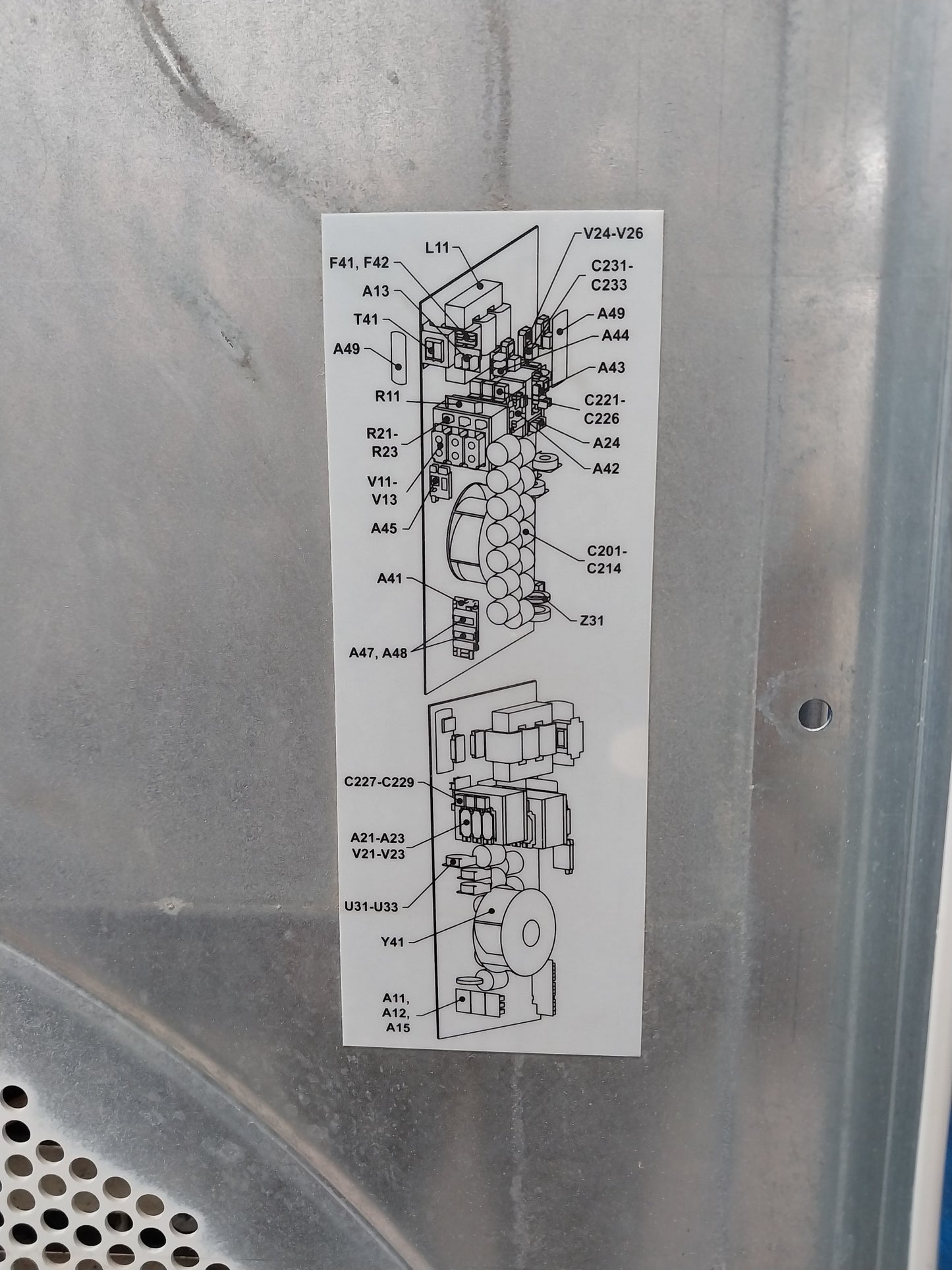 ABB ACS800-04-0320-5+C189+E208+E210+J400+K454+L509+N651+P901 VFD FREQUENCY DRIVE