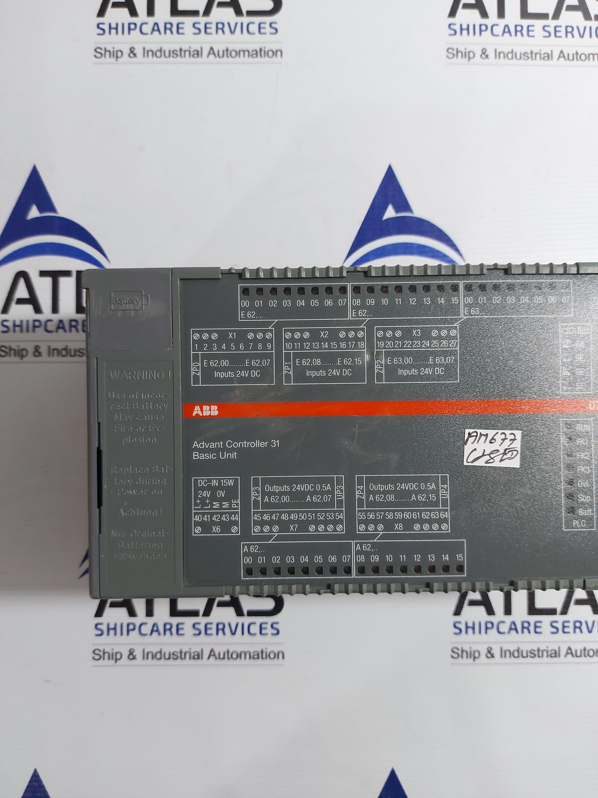 ABB ADVANT CONTROLLER 07KT96G PLC MODULE GJR5252900R0200