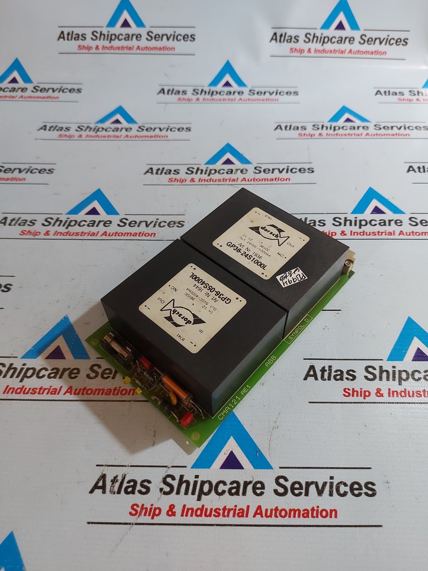 ABB CMA 121 SYNPOL D 3DDE 300 401 POWER SUPPLY CARD