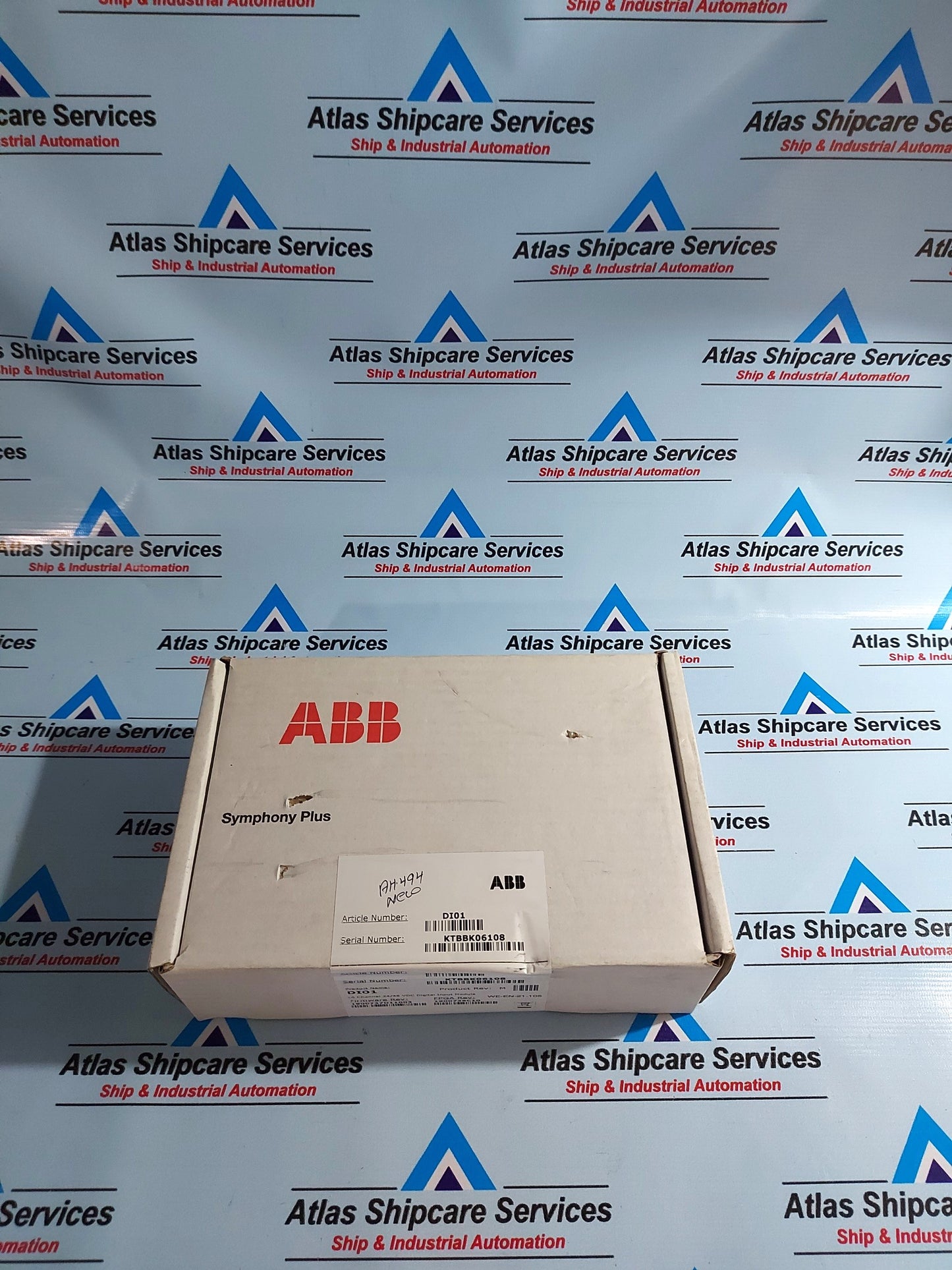 ABB DI01 16 CHANNEL 24/48 VDC DIGITAL INPUT MODULE REV.M