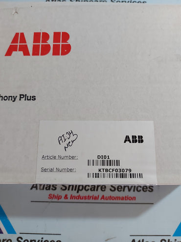 ABB DI01 16 CHANNEL 24/48 VDC DIGITAL INPUT MODULE