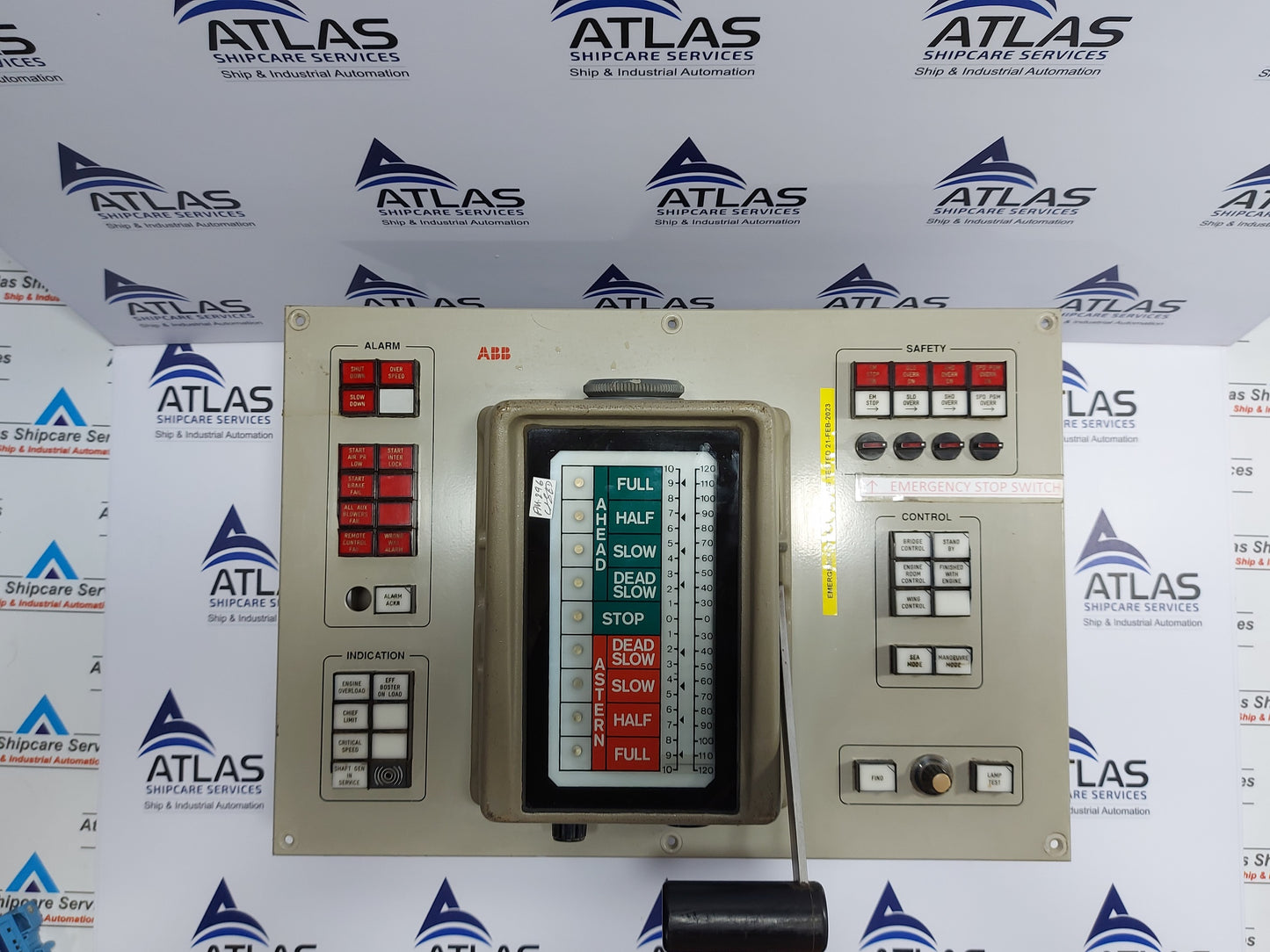 ABB DSHP 162B L 3985.1014 CONTROLLER PANEL