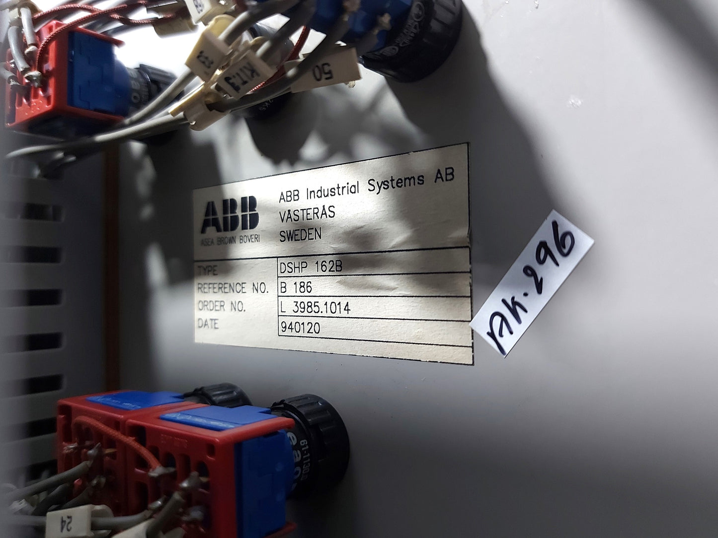 ABB DSHP 162B L 3985.1014 CONTROLLER PANEL