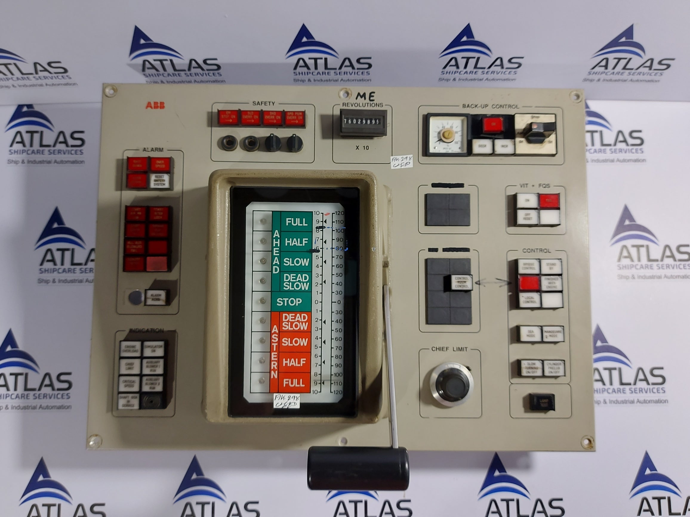 ABB DSHP 162C L 3985.1014 CONTROLLER PANEL – Atlas Shipcare Services