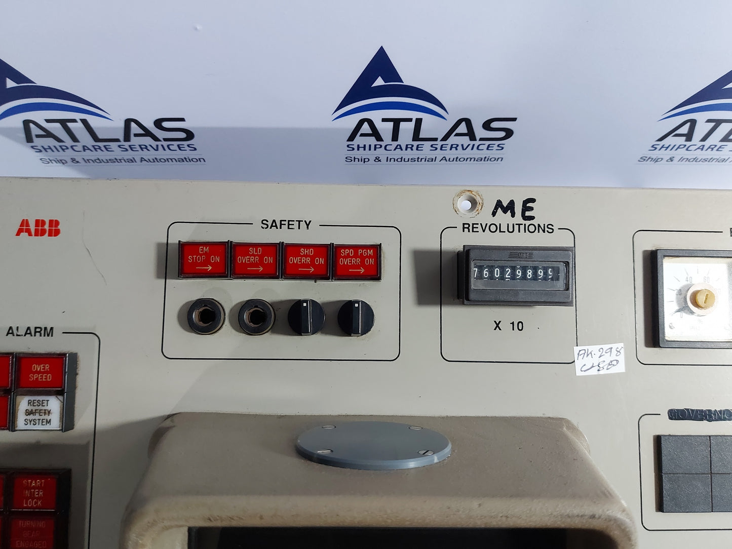 ABB DSHP 162C L 3985.1014 CONTROLLER PANEL