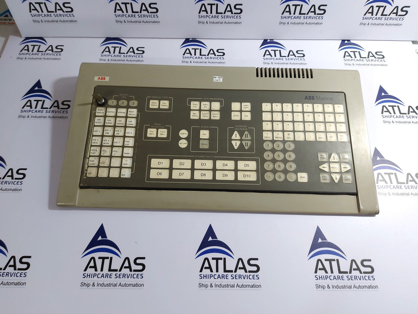 ABB DSIH 75VF OPERATOR'S KEYBOARD