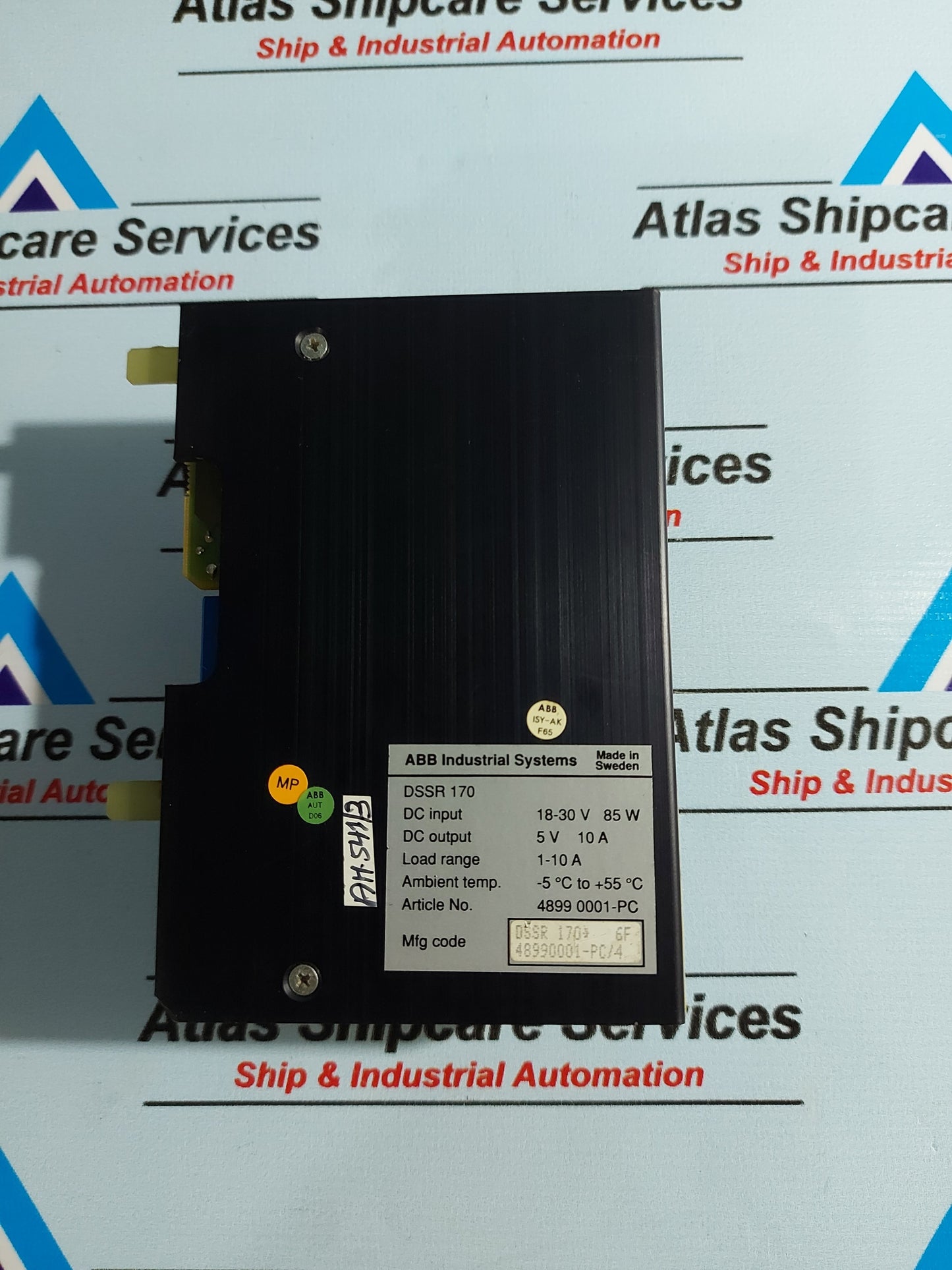 ABB DSSR 170 POWER SUPPLY UNIT 48990001-PC