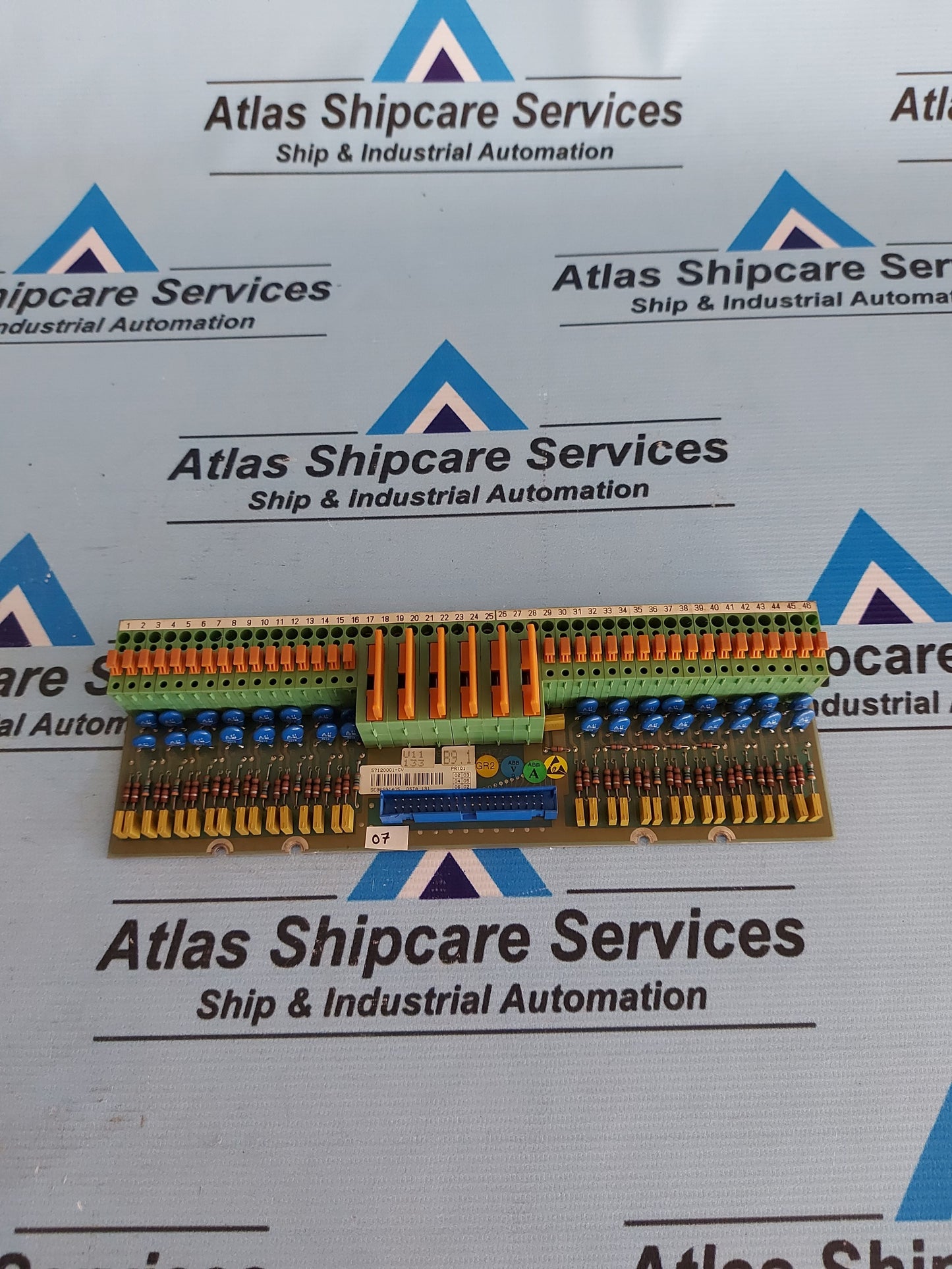 ABB DSTA 131 57120001-CV CONNECTION DRIVE PC BOARD