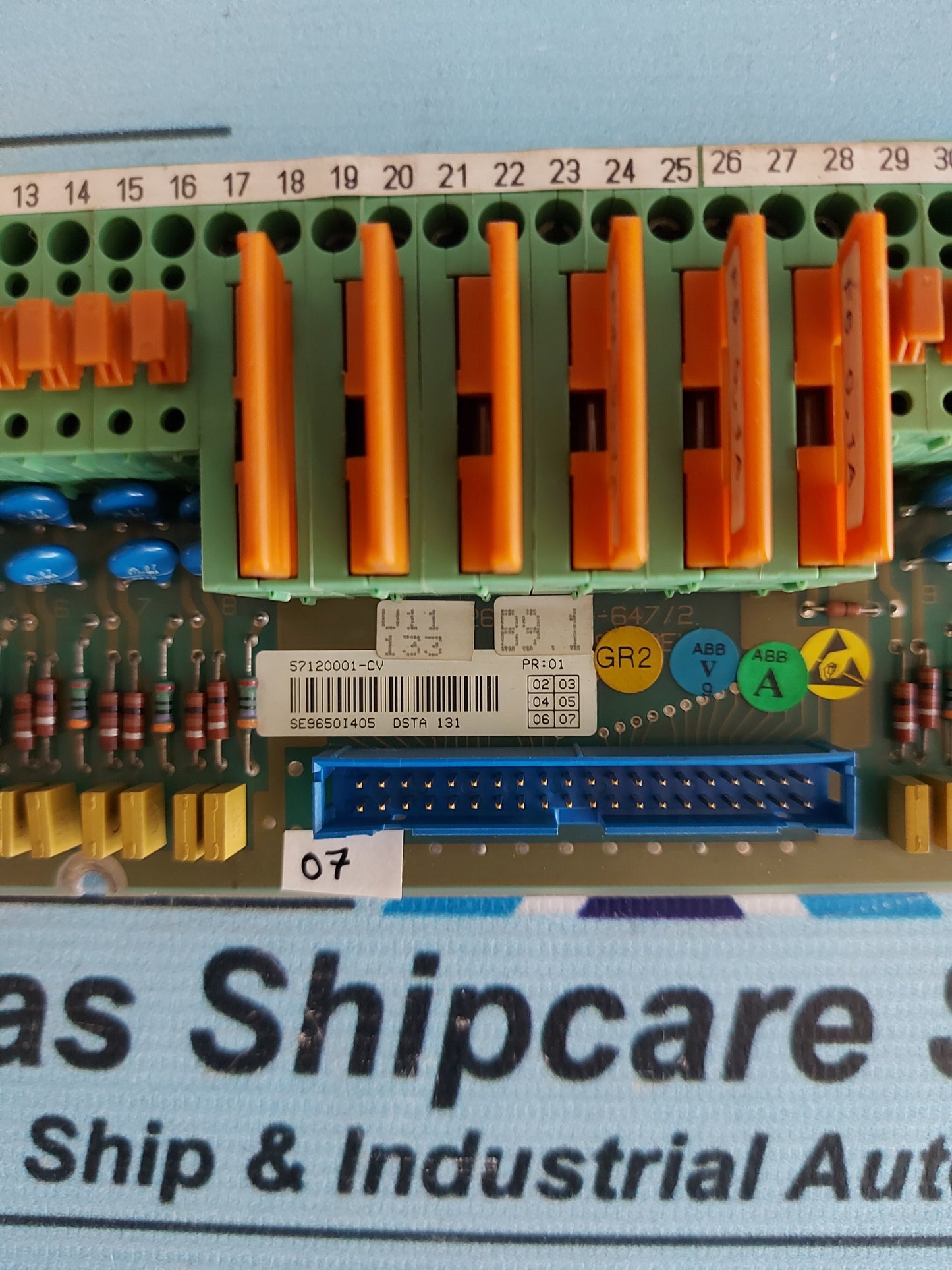 ABB DSTA 131 57120001-CV CONNECTION DRIVE PC BOARD