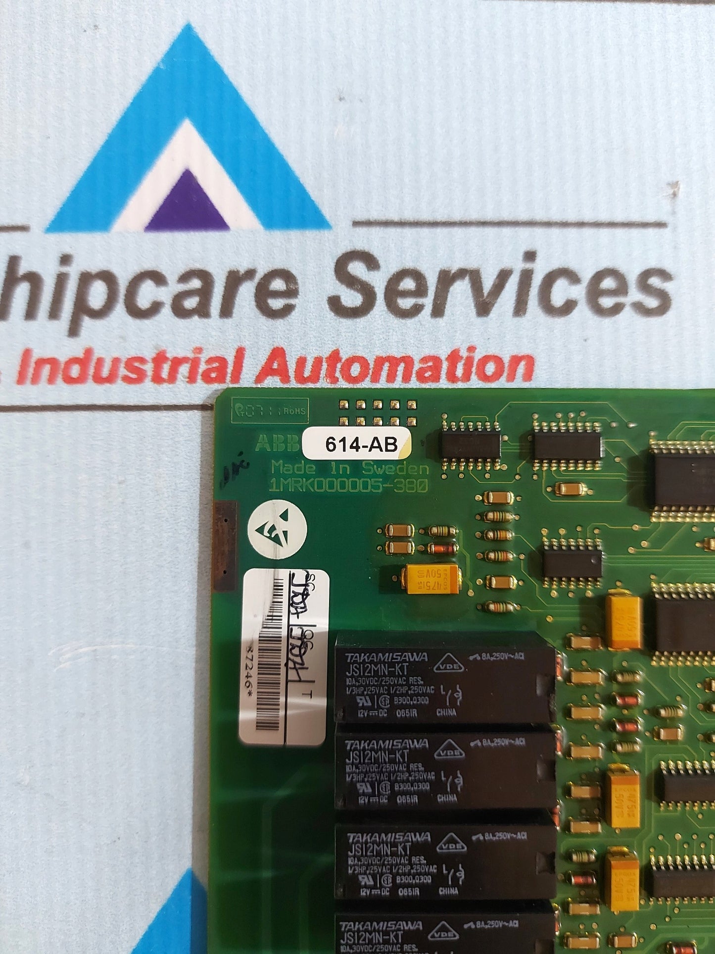 ABB EFORE 1MRK000005-380 1MRK000614-ABr00 PCB BOARD