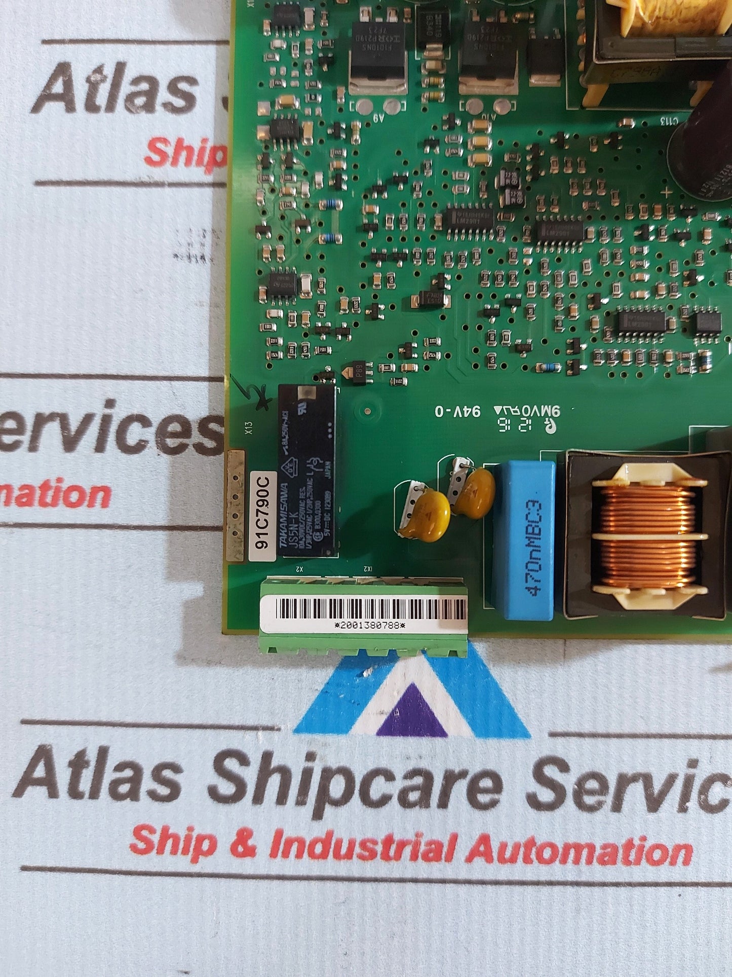 ABB EFORE 1MRK002239-BBr01 POWER SUPPLY BOARD SR91C790