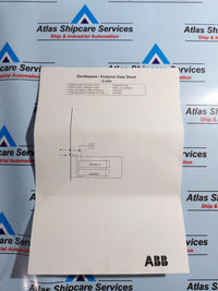 ABB EL3040 GAS ANALYZER PANEL