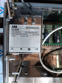 ABB EL3040 GAS ANALYZER PANEL