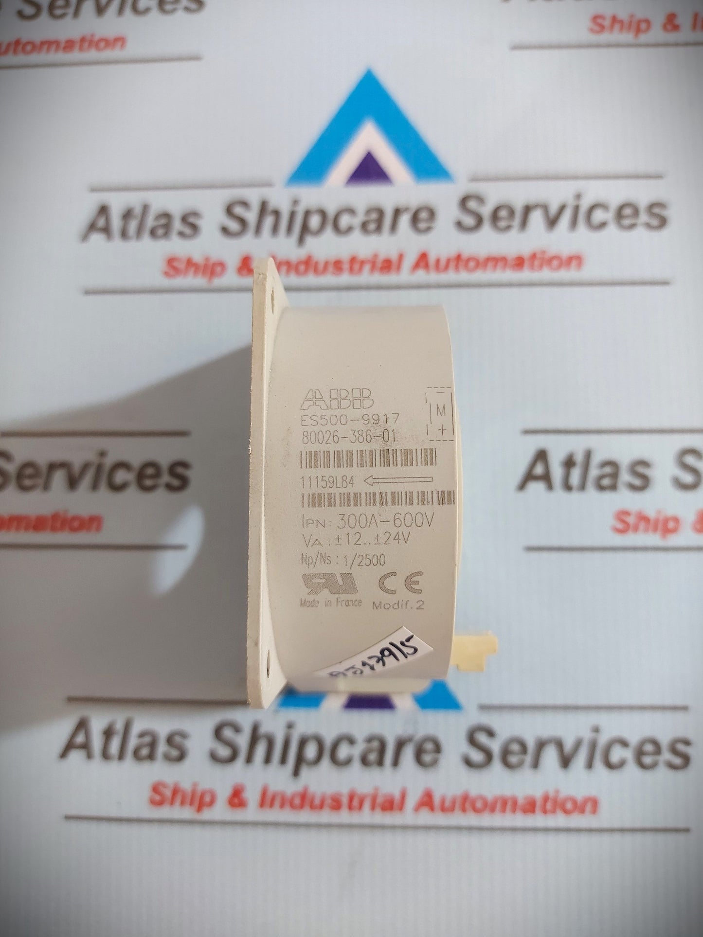 ABB ES500-9917 CURRET TRANSFORMER 300A-600V