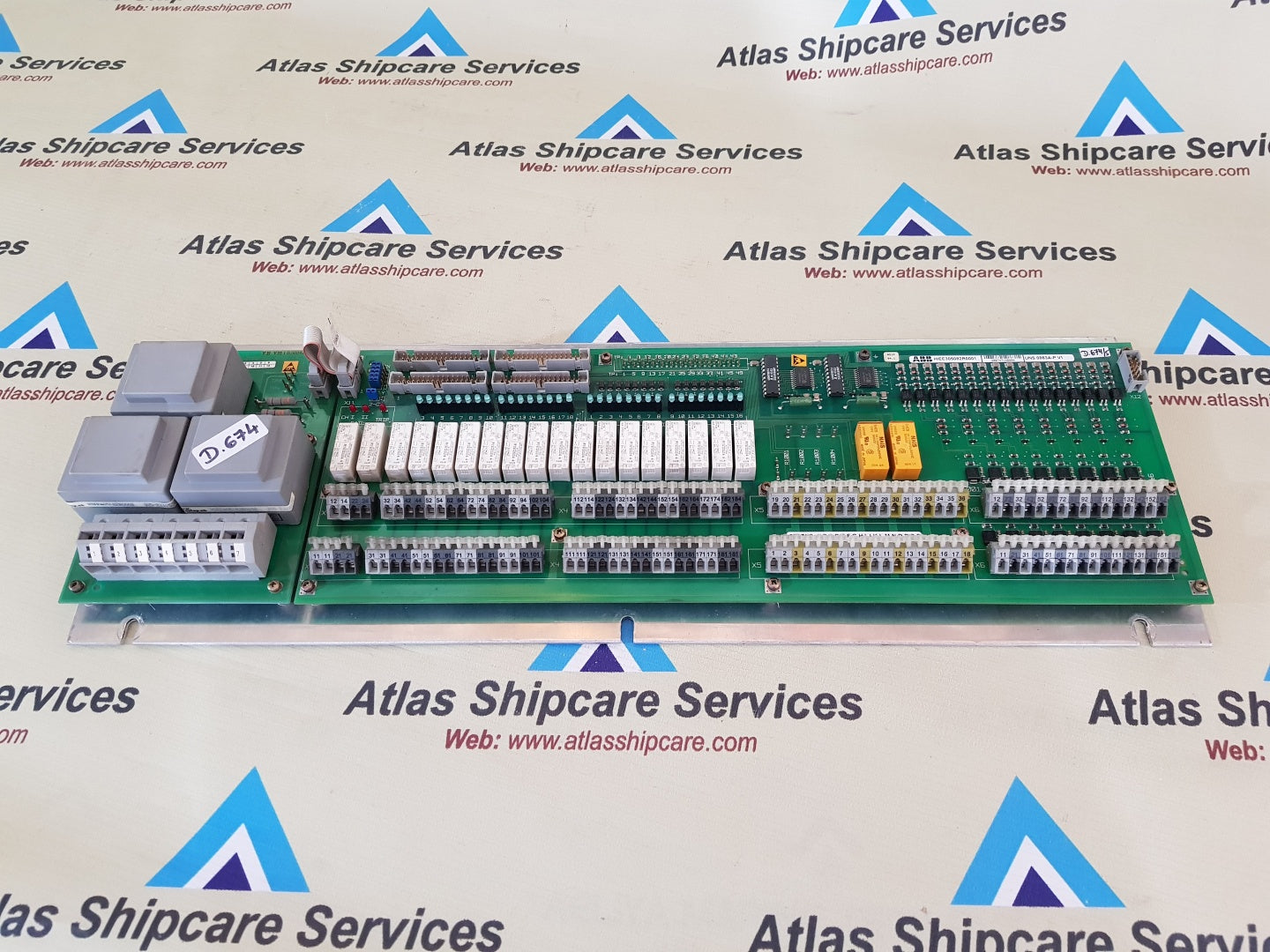 ABB HIEE305082R0001 UNS 0863A-P V1 CONTROL BOARD