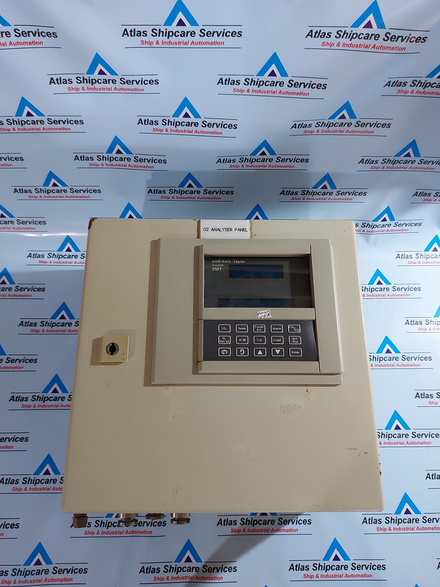 ABB KENT-TAYLOR ZIRCONIA ZMT OXYGEN ANALYZER PANEL ZMT/231/000000/4112