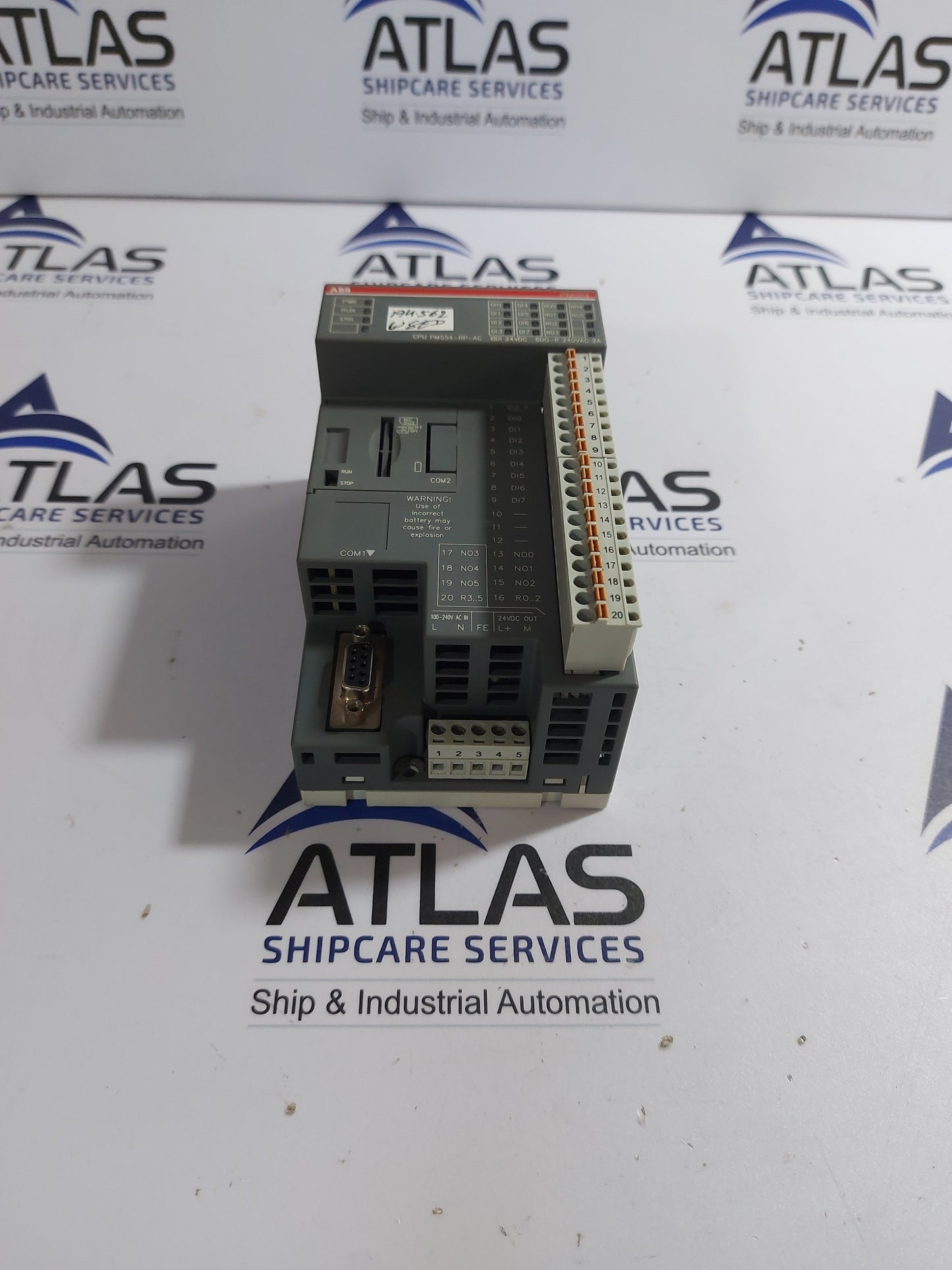 ABB PM554-RP-AC 1SAP120800R0001 CENTRAL PROCESSING UNIT 128kB