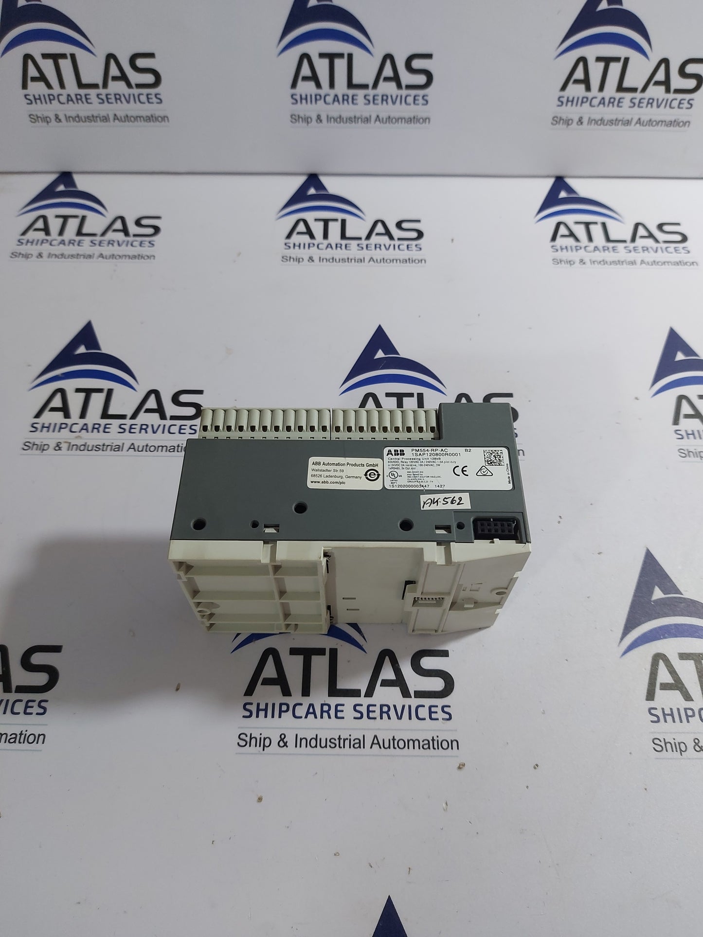 ABB PM554-RP-AC 1SAP120800R0001 CENTRAL PROCESSING UNIT 128kB