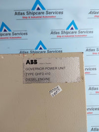 ABB QHFD 410 GOVERNOR POWER UNIT