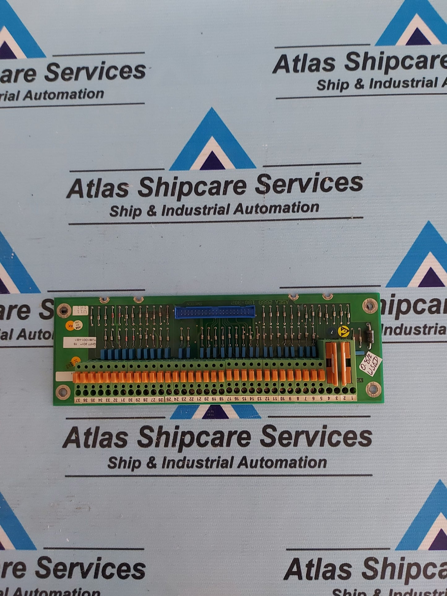 ABB QHFT 201 YL681001-AB/1 TACHO TERMINAL BOARD