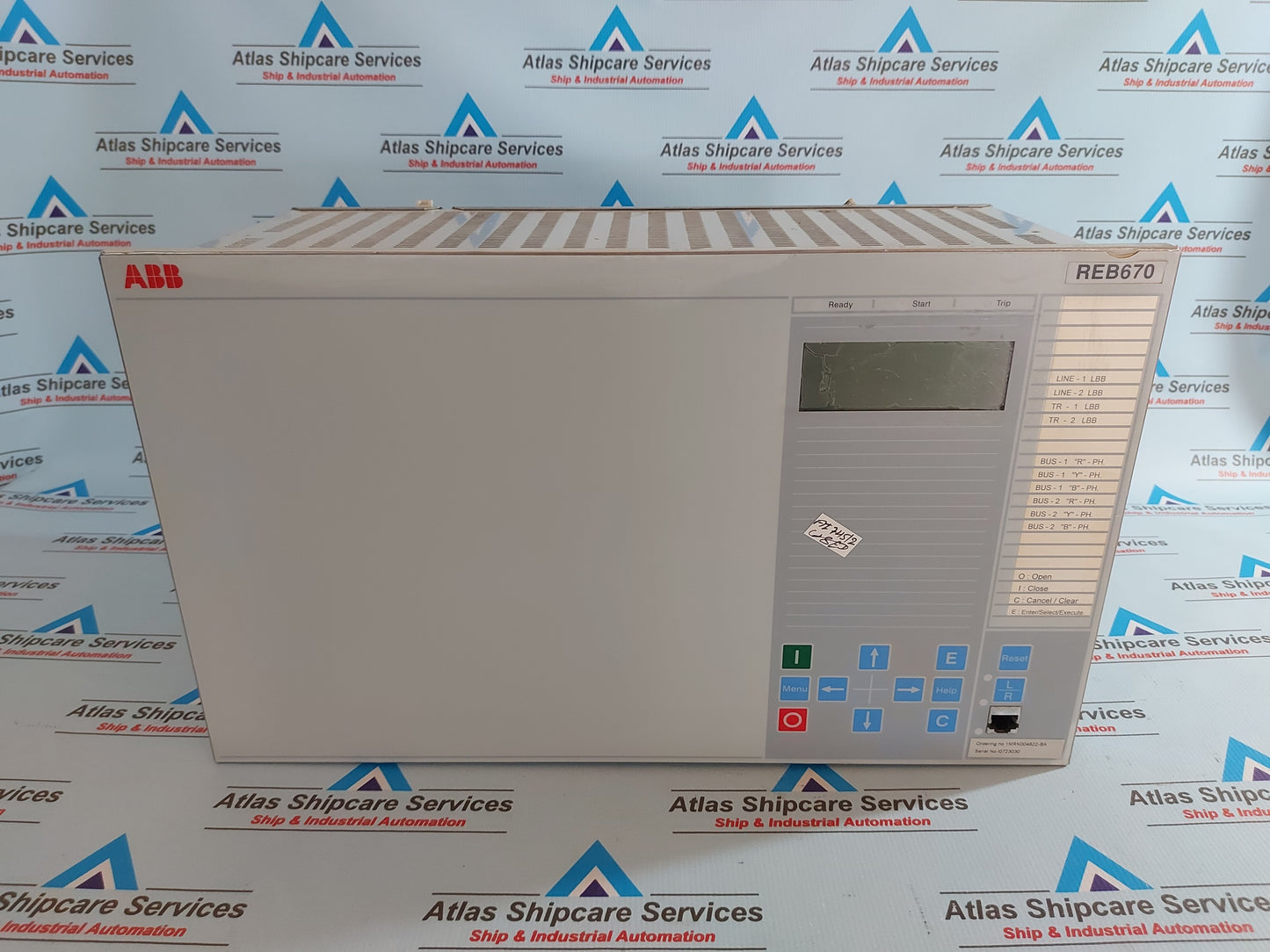 ABB REB670 BUSBAR PROTECTION RELAY 1MRK004822-BA