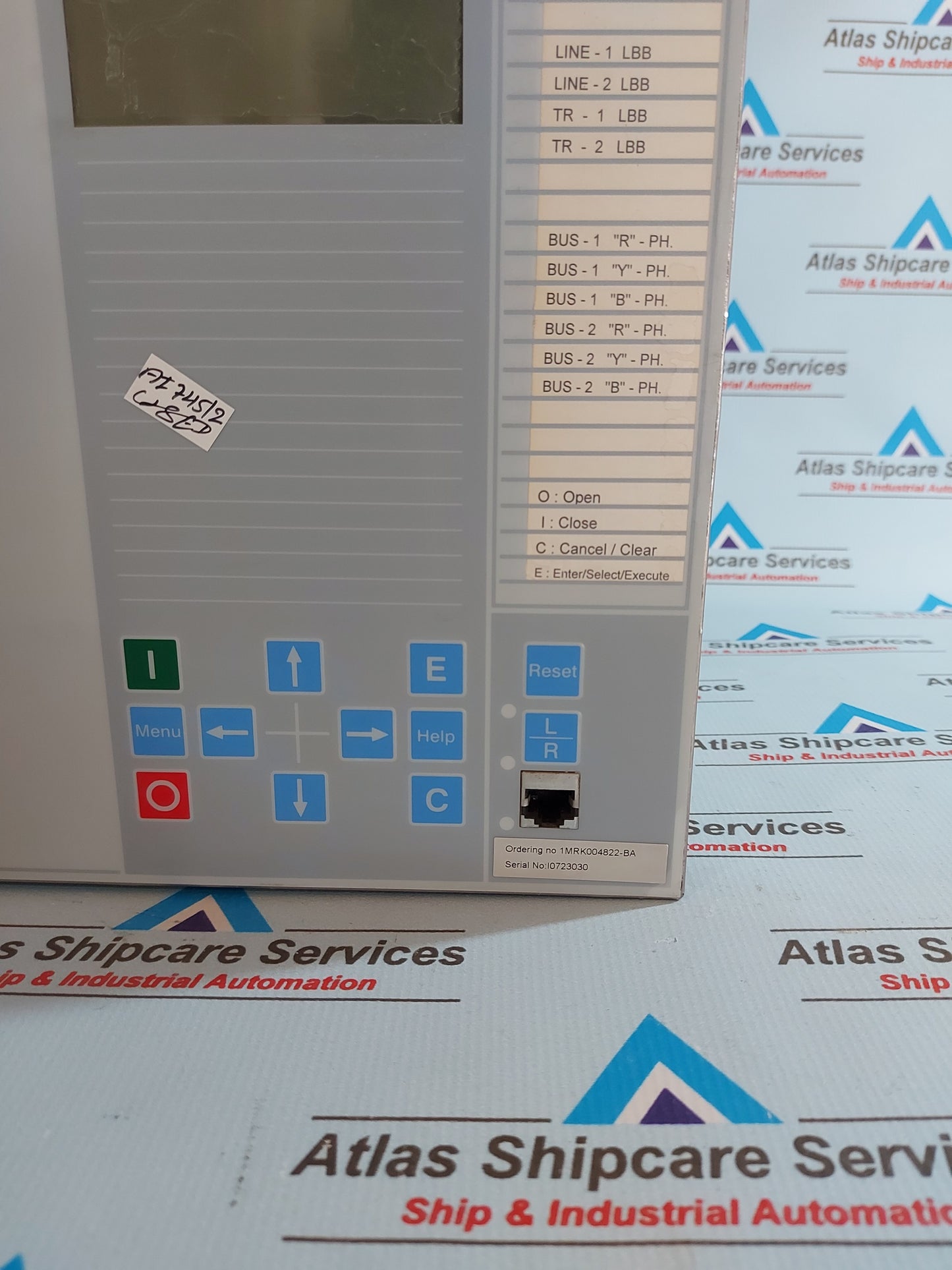 ABB REB670 BUSBAR PROTECTION RELAY 1MRK004822-BA