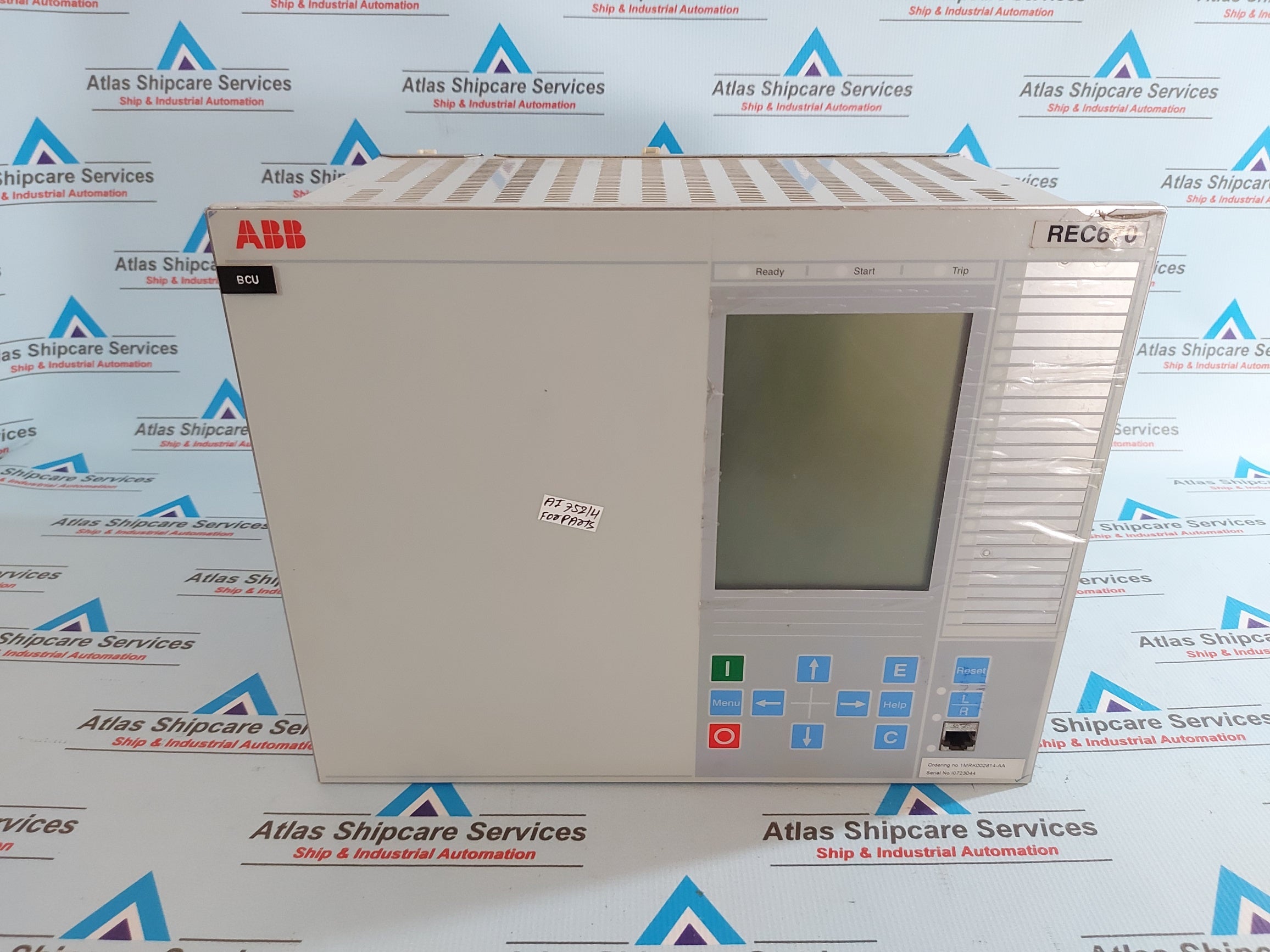Rec670 ABB REC670 BAY CONTROL IED 1MRK002814-AA – Atlas Shipcare Services