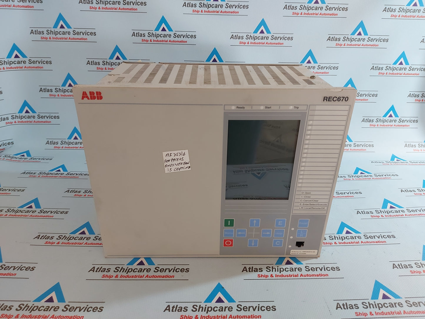 ABB REC670 BAY CONTROL IED 1MRK002814-AA